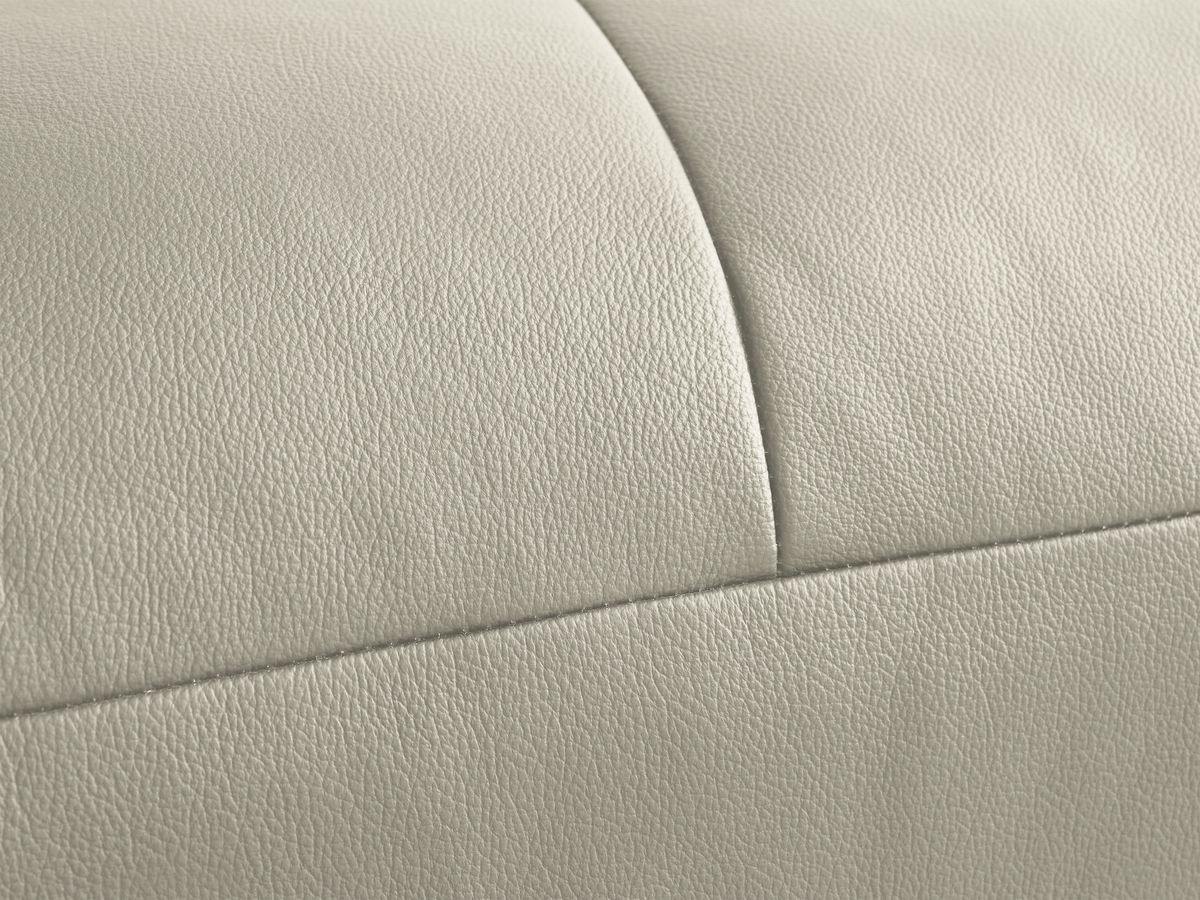 Bobochic Leonard Pouf Leder Beige