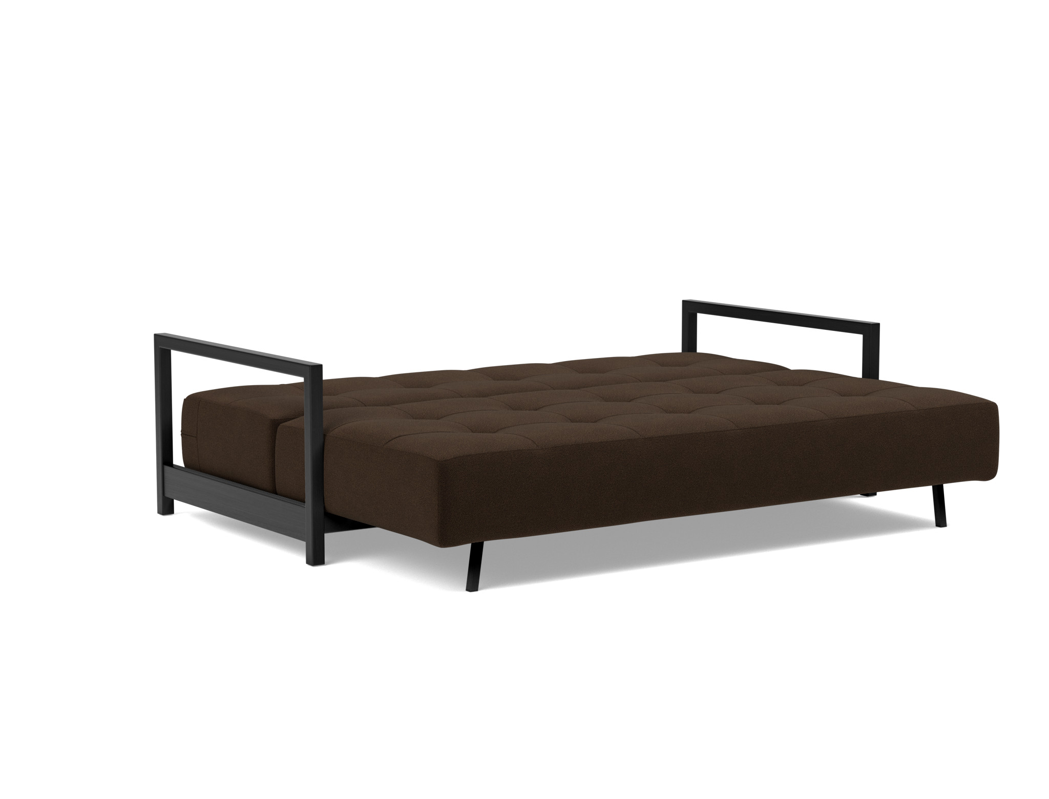 Schlafsofa Bifrost D.E.L. Strukturierter Stoff Taura 358-Chocco