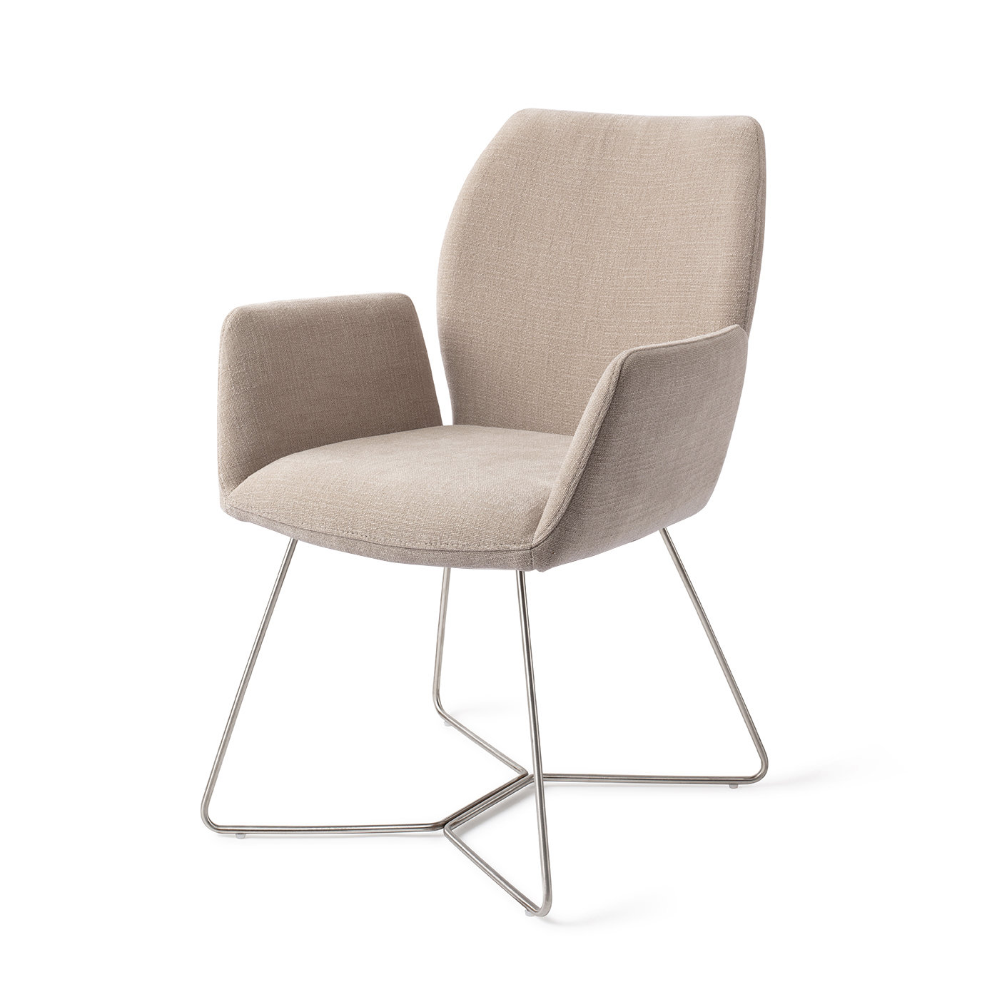 Jesper Home Esszimmerstuhl Misaki Sand Strand Beehive Stahl
