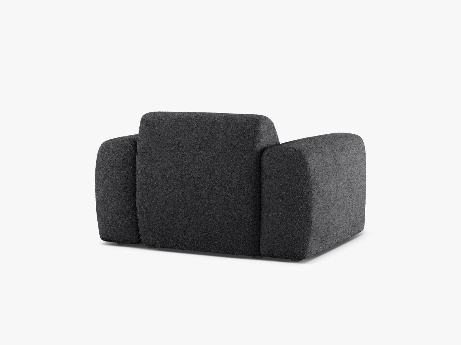 Micadoni Sessel Molino Boucle Baloo Dunkelgrau