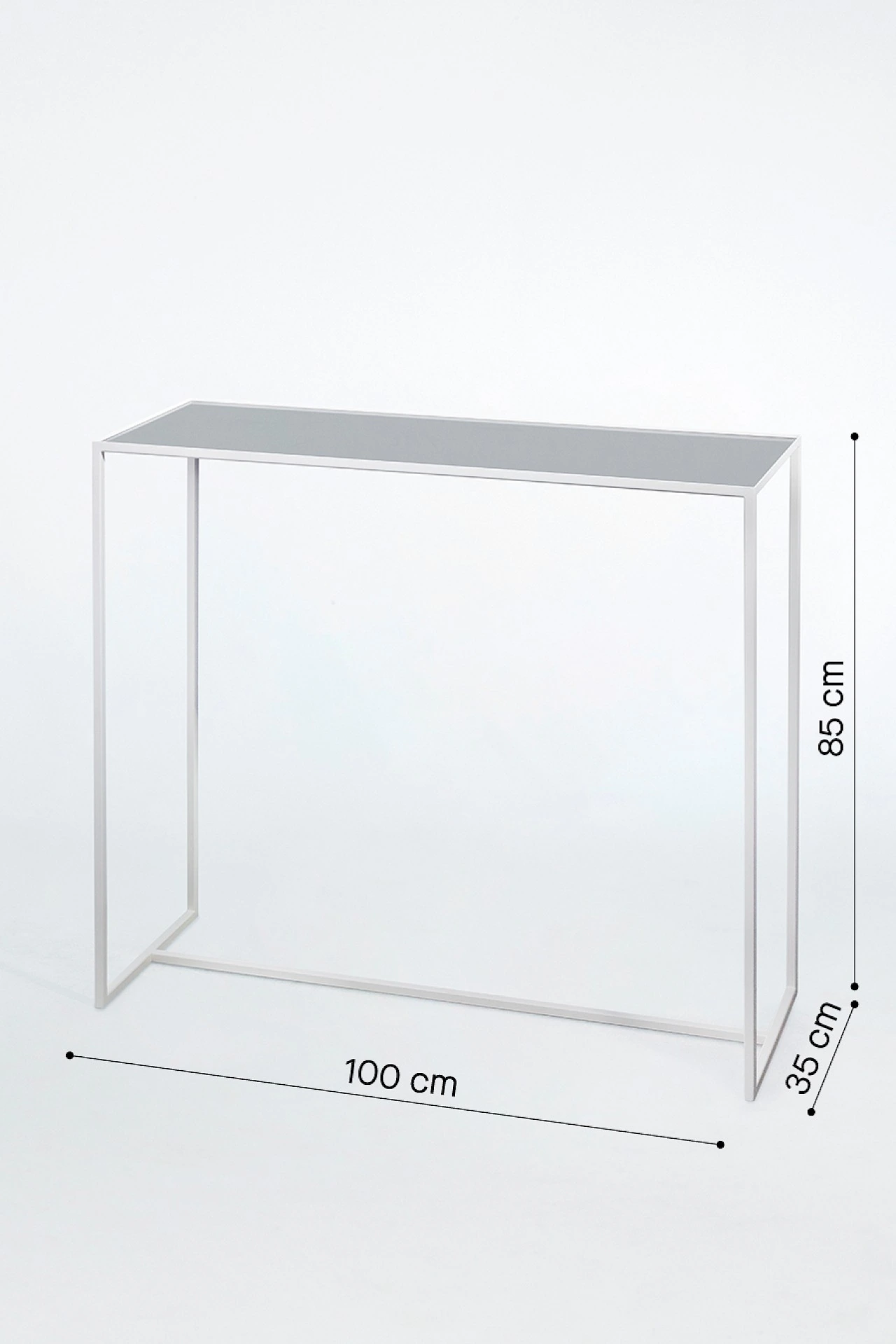 deKnudt Mesa White – Maßzeichnung 9