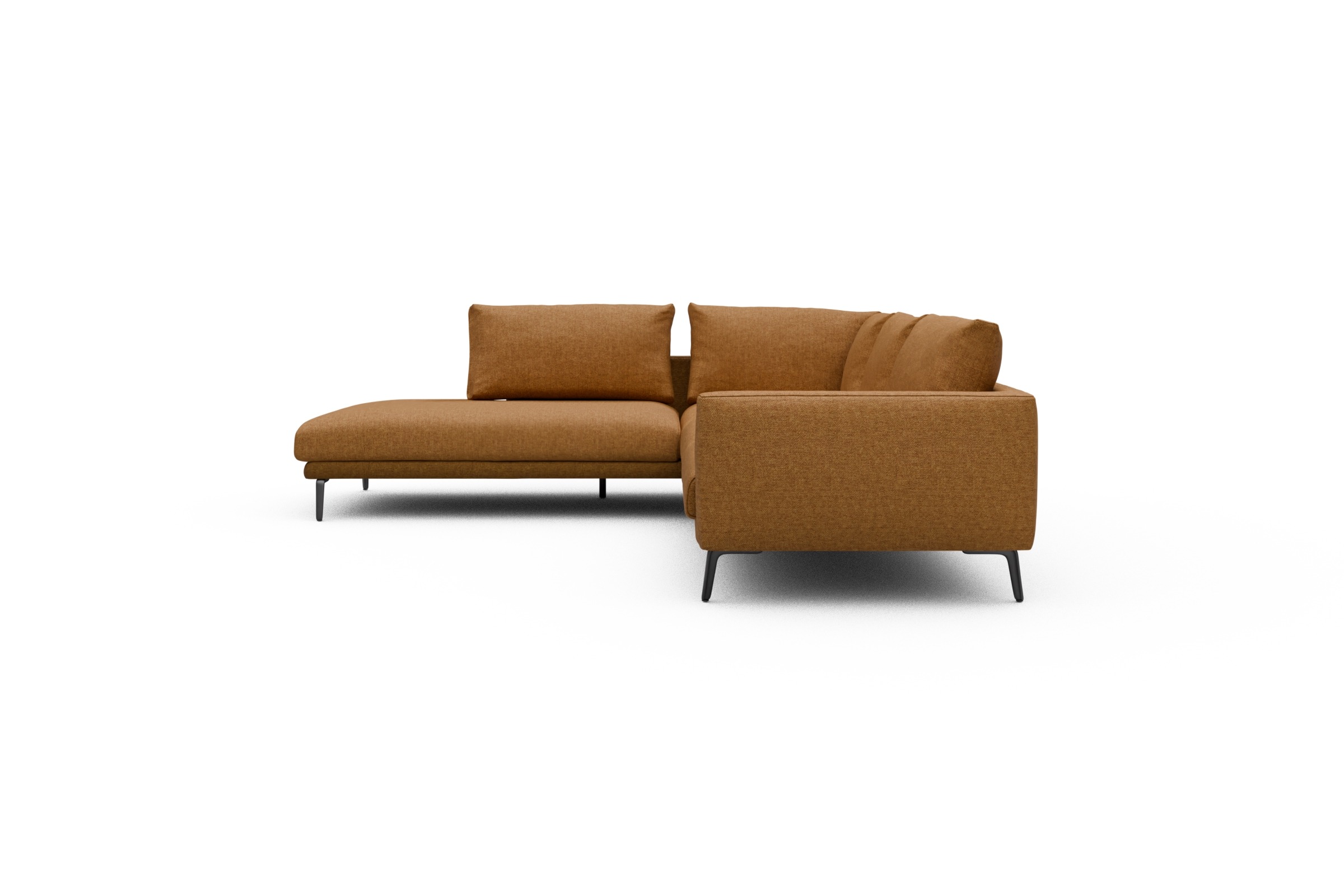 Ecksofa Karl Relax-Ecke links mit 2,5-Sitzer Sama-Cur