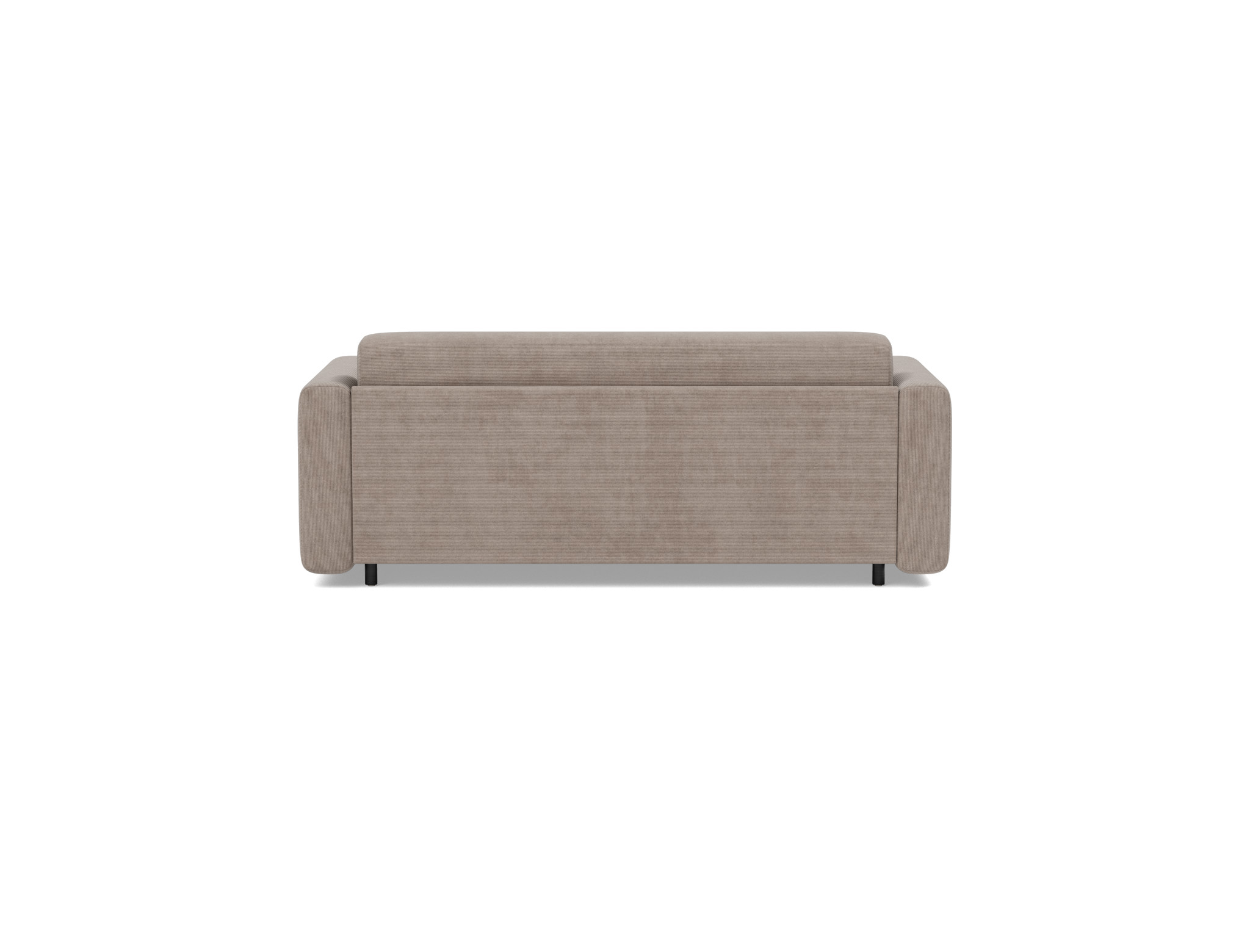 Schlafsofa Killian mit Taschenfederkernmatratze 140 Kord Cordufine 318-Beige
