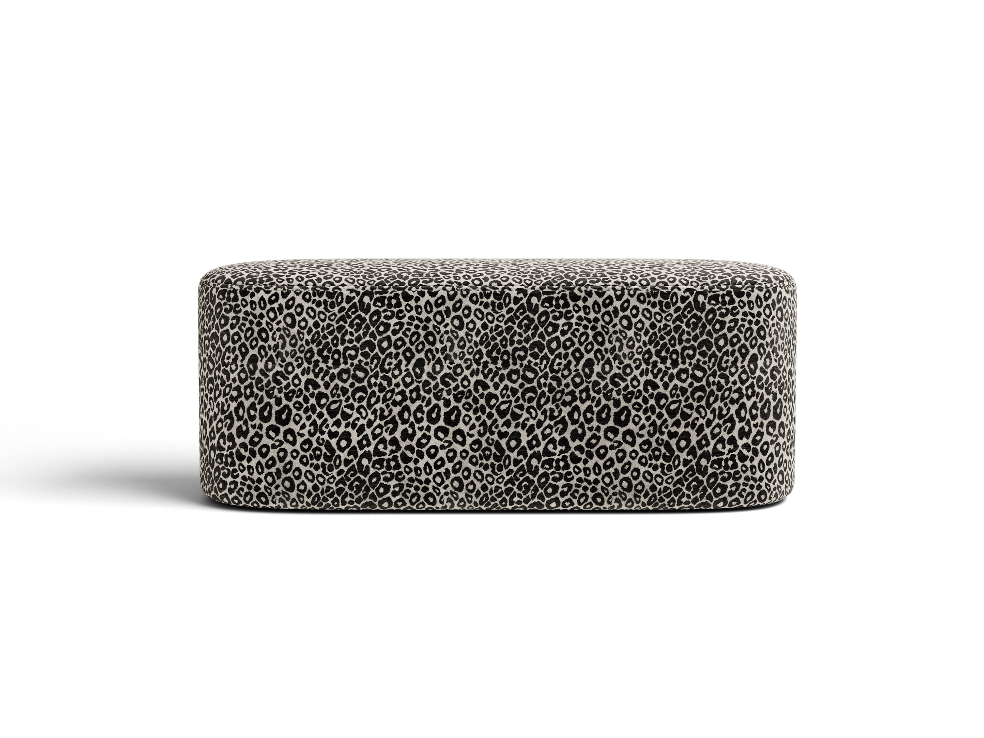 Micadoni Dia Polsterbank Chenille Wild Weiß