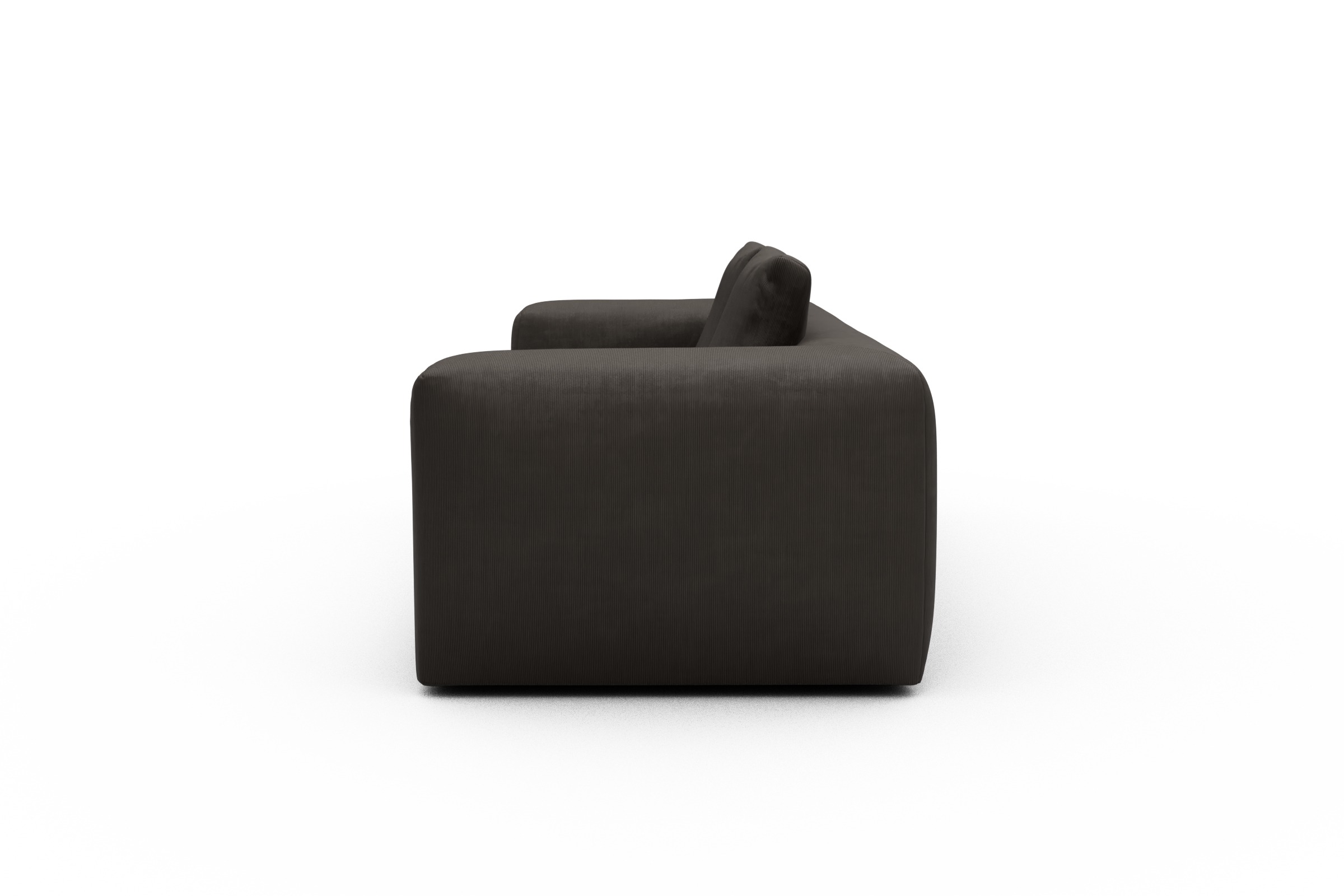 Sofa Fred 3-Sitzer Cordufine-Taupe
