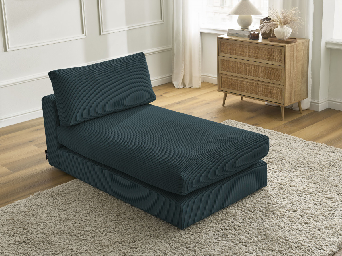 Bobochic Paris Méridienne-Modul Cordsamt Dunkelblau