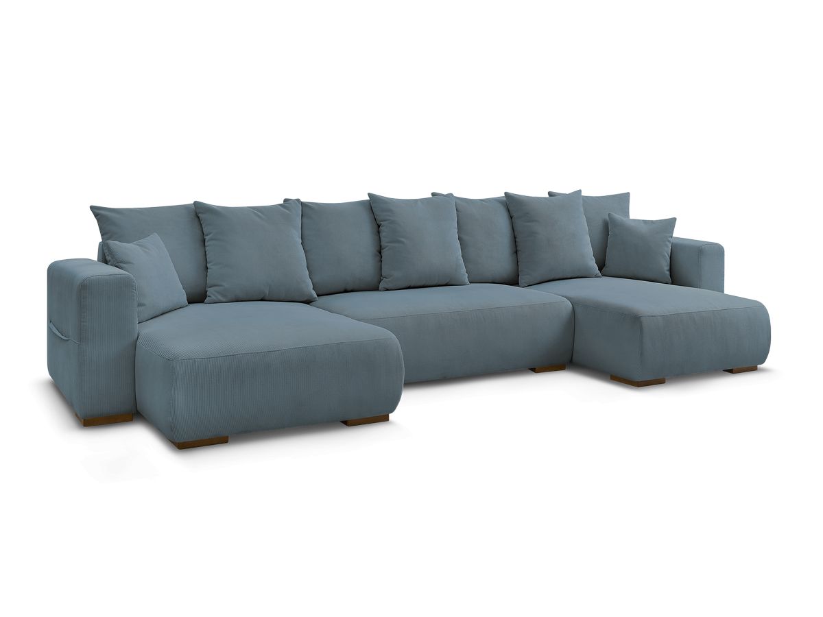 Bobochic Sidonie Wohnlandschaft Cordsamt Dunkelblau