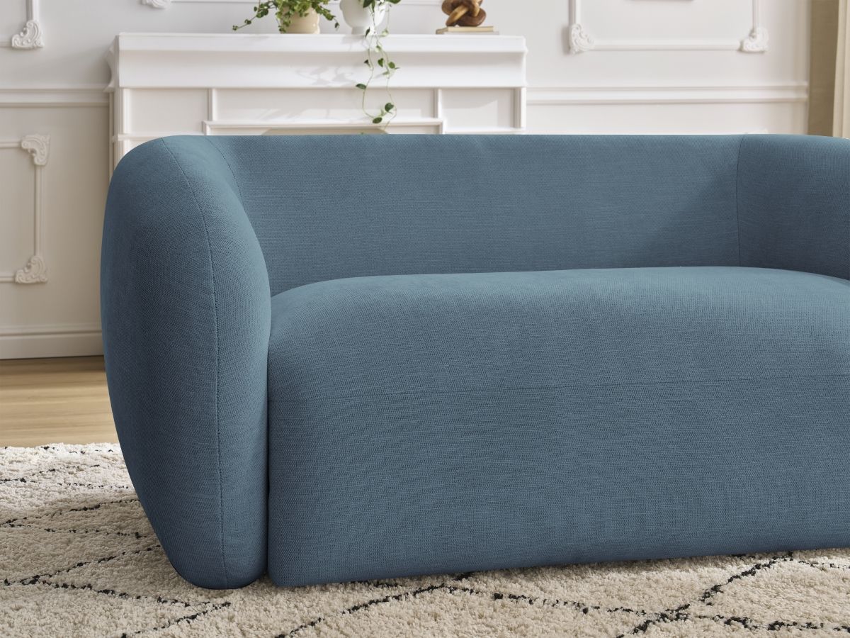 Bobochic Celine Sofa 2-Sitzer Stoff Hellblau