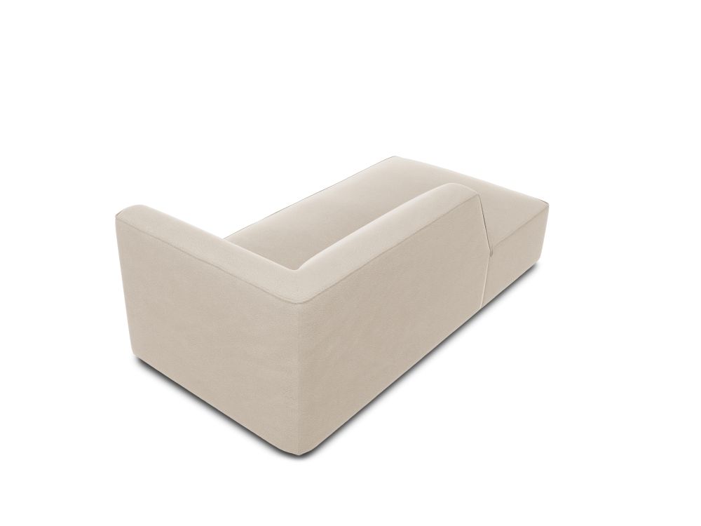 Cosmopolitan Design Chaiselongue Siena Samt Salvador Beige Links