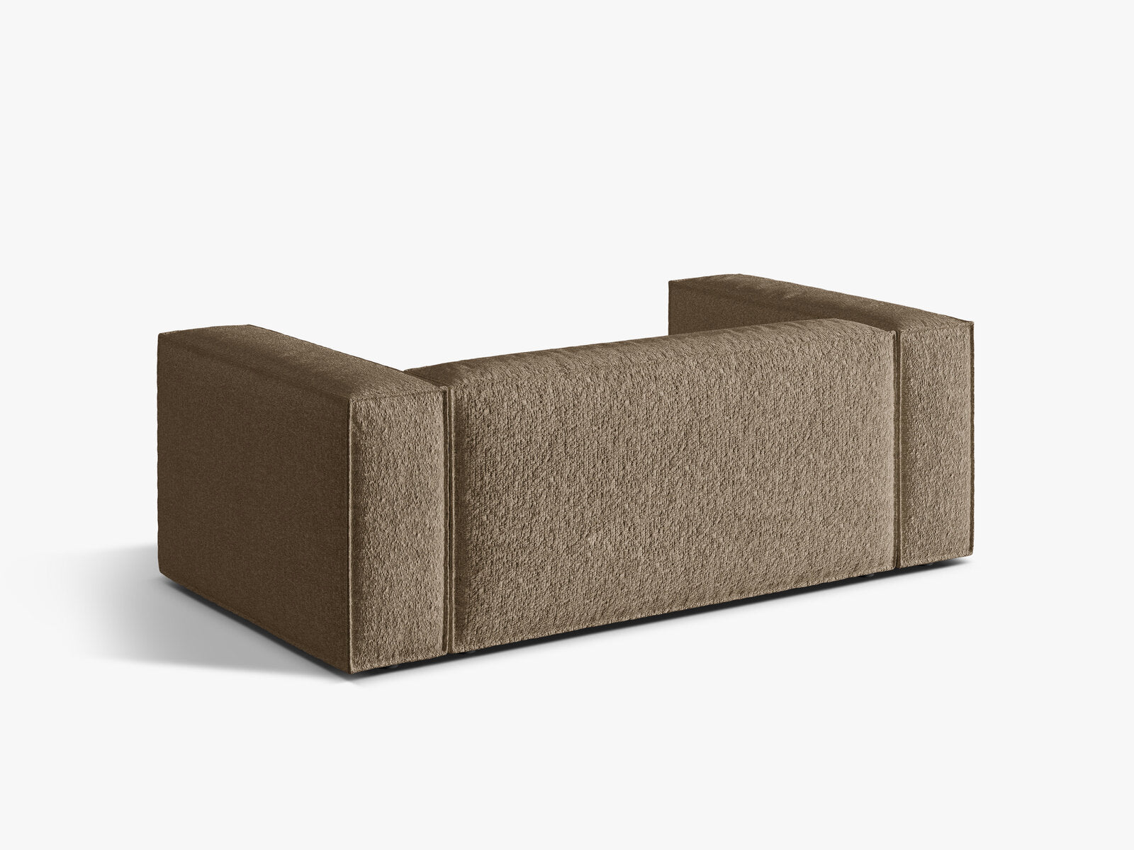 Micadoni Sofa Nuria 2-Sitzer Boucle Cappuccino
