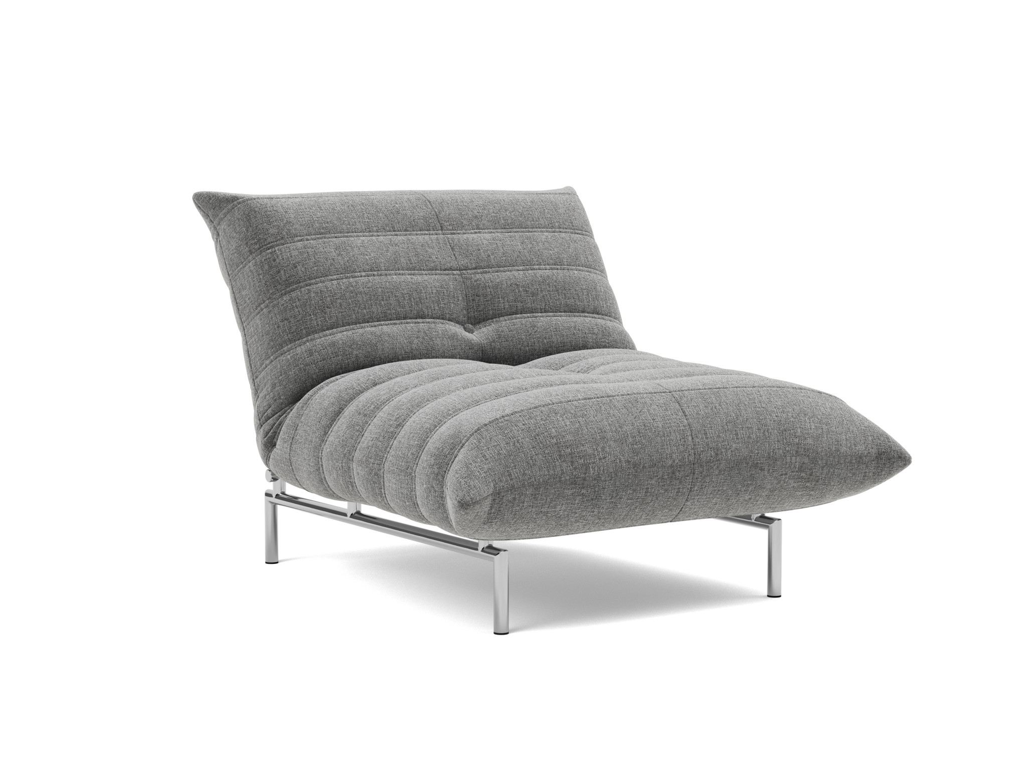 Sessel Mikunjo Strukturierter Stoff Twist 563-Charcoal