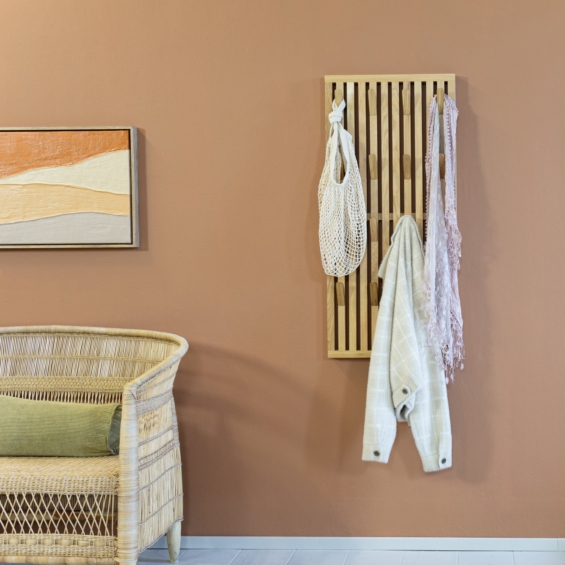 Spinder Design Wandgarderobe Parco Large Natural