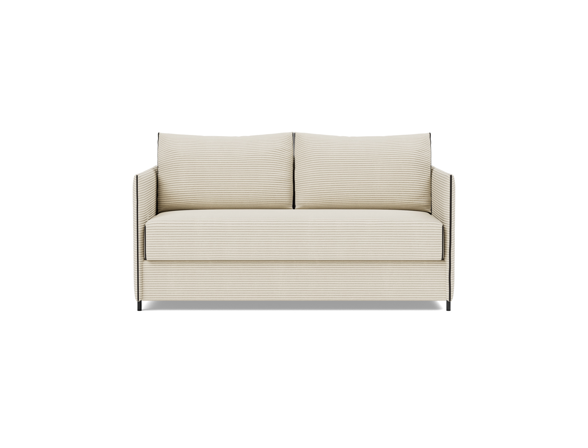 Schlafsofa Luoma Kord Corduroy 594-Ivory