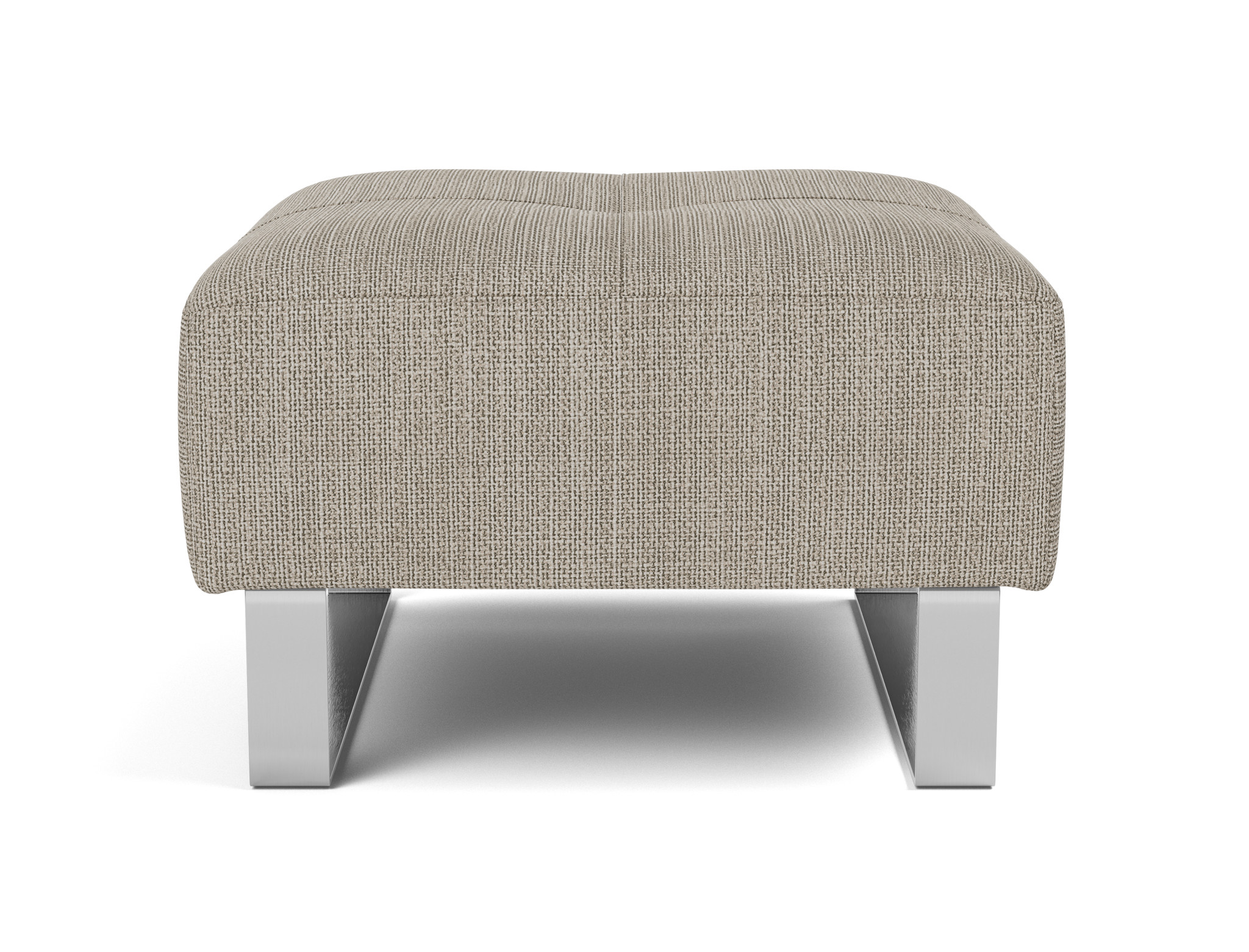 Hocker Supremax D.E.L. Strukturierter Stoff Kenya 579-Gravel