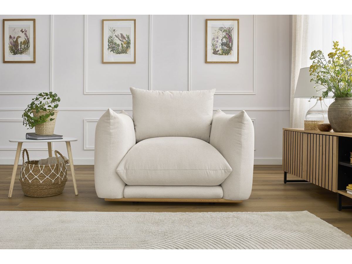 Bobochic Ernest Sessel Stoff Beige