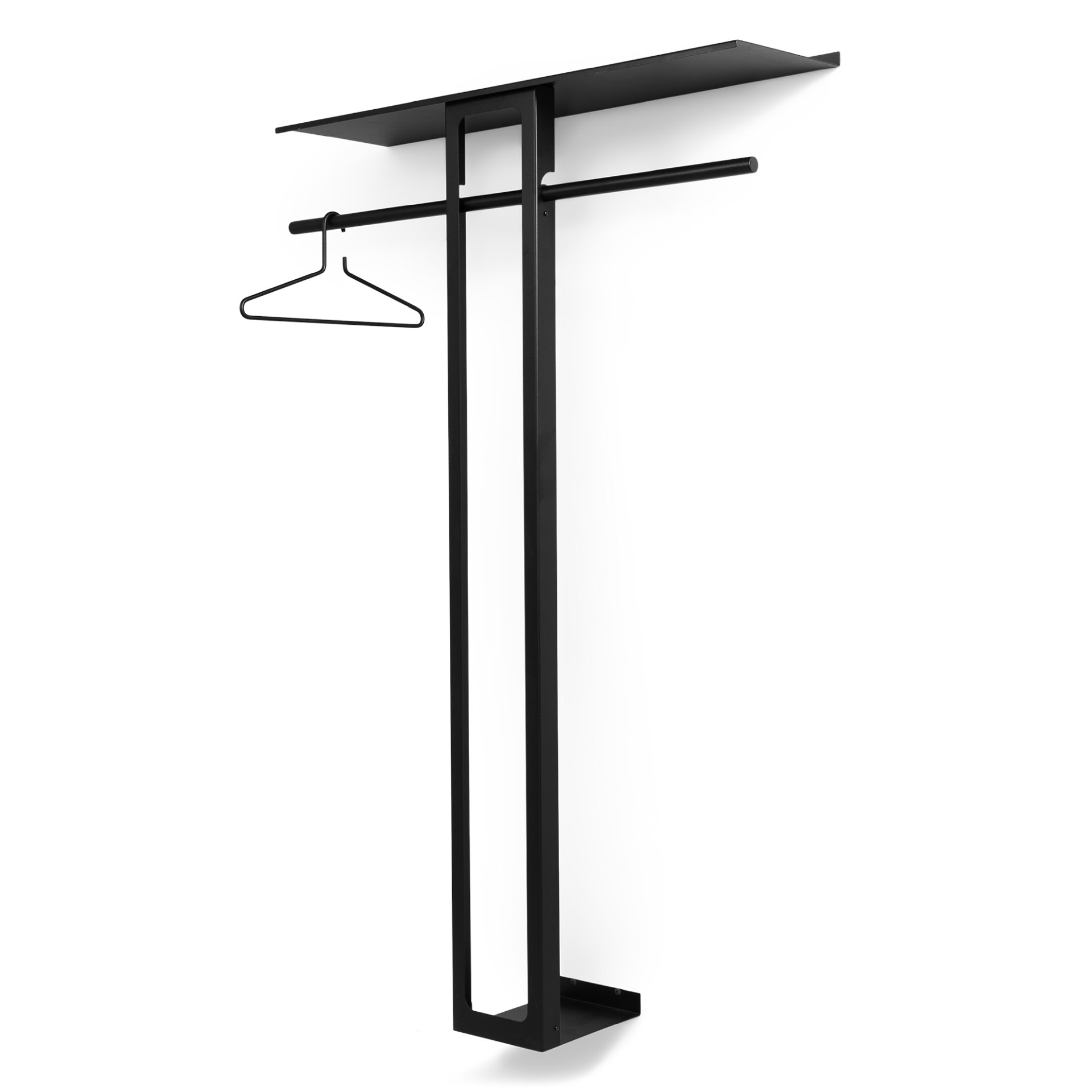 Spinder Design Wandgarderobe Luno Large 100 Schwarz