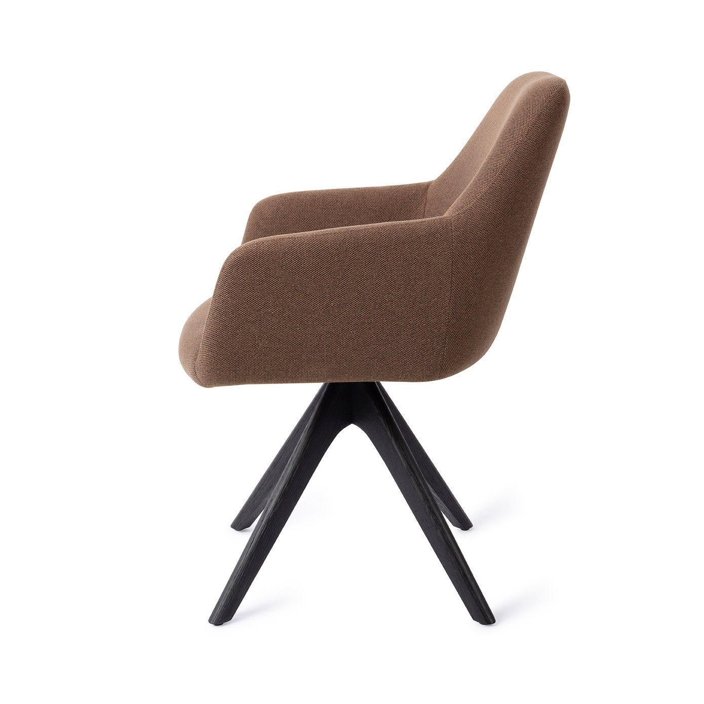 Jesper Home Esszimmerstuhl Hiroo Rustic Rye Revolve Eiche Schwarz