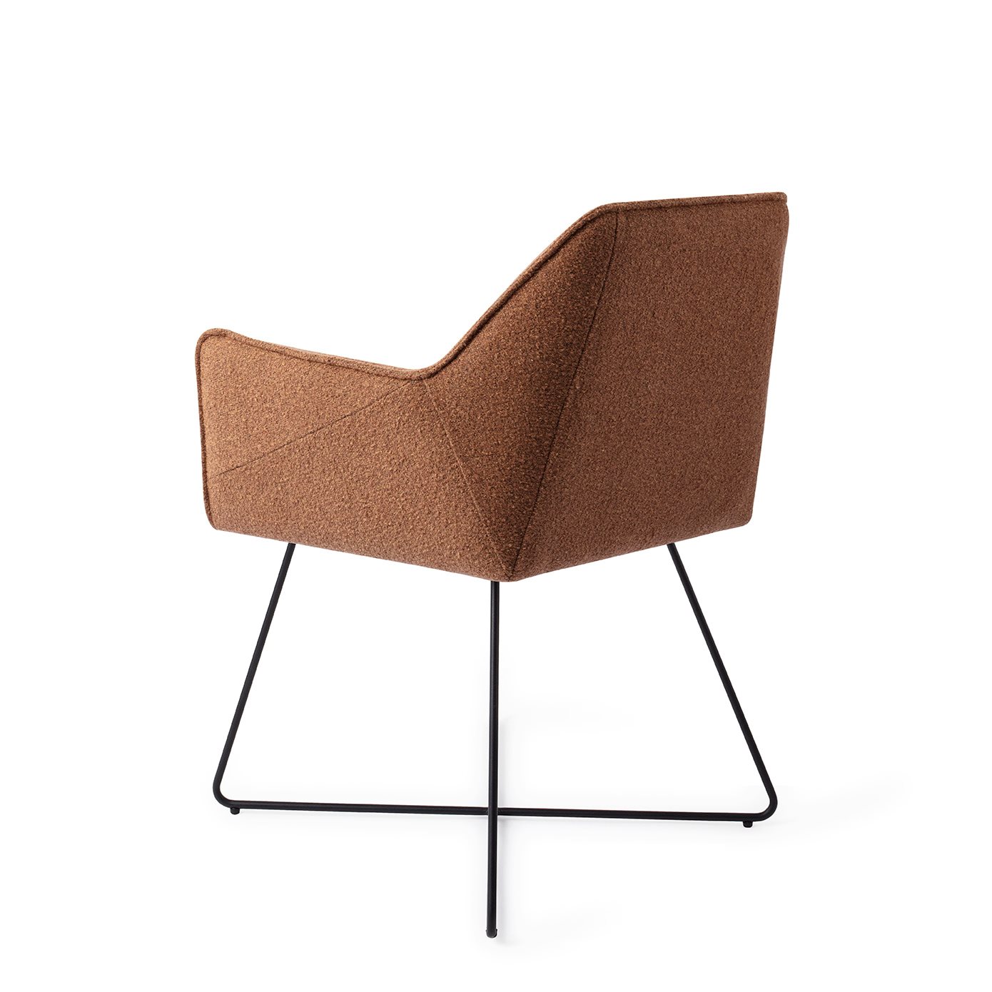 Jesper Home Esszimmerstuhl Tome Cinnamon-Bun Cross Schwarz