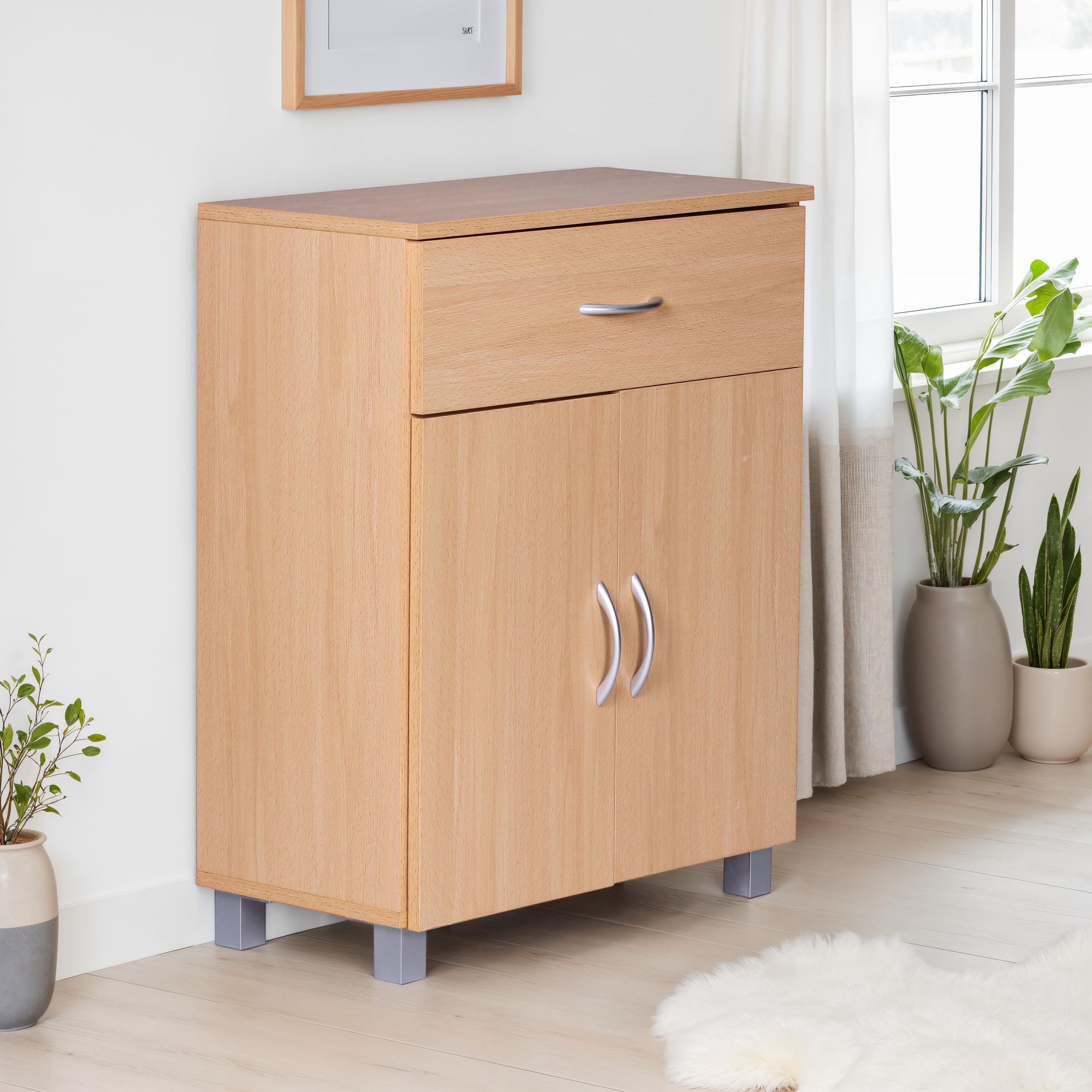 Sideboard Gjovik Buche 60 × 30 × 75 cm