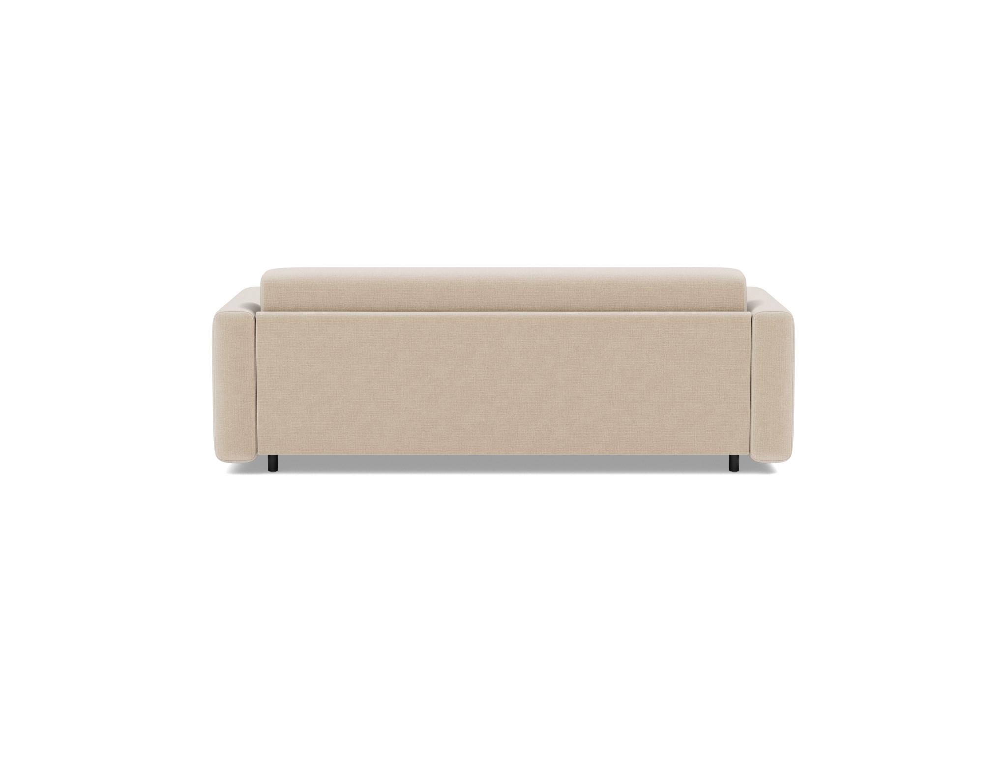 Schlafsofa Killian mit Memory-Matratze 160 Chenille Esina 410-Almond-Beige