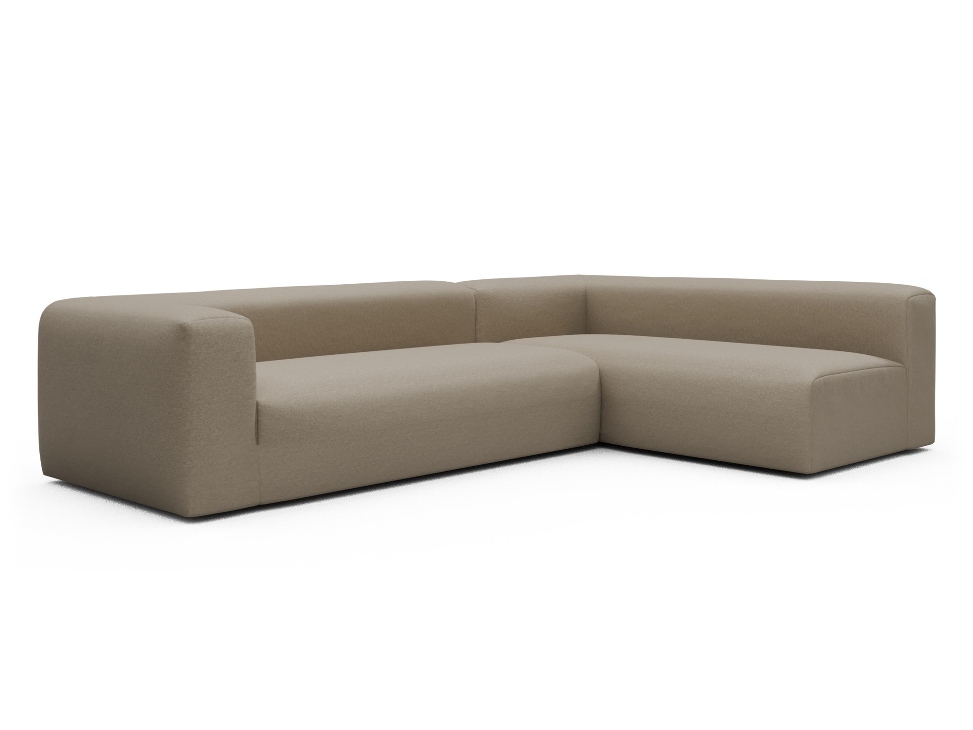 Skandi Home Ecksofa Fred 2x 2,5-Sitzer rechts offen Satya-Natural moebelfaktor