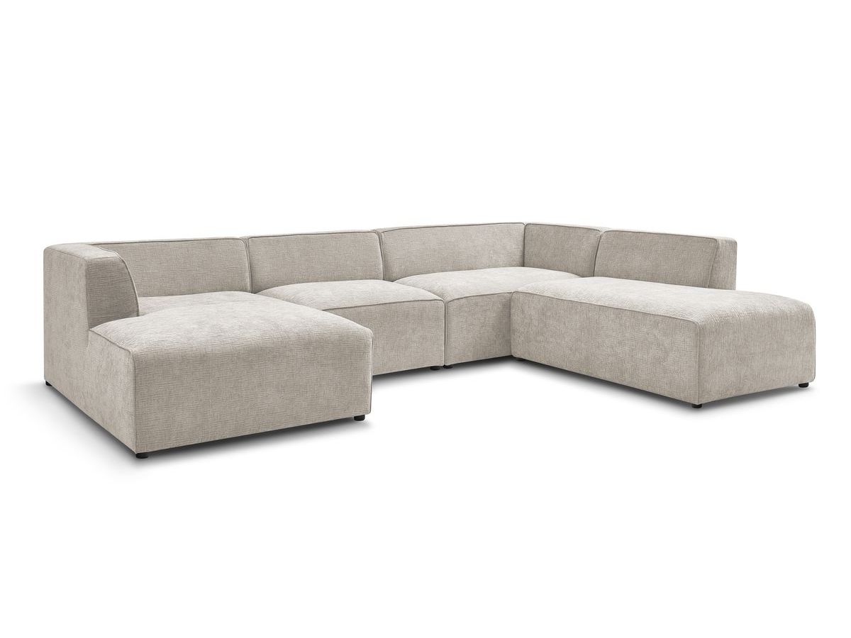 Bobochic Megeve Wohnlandschaft Strukturstoff Beige Ecke links
