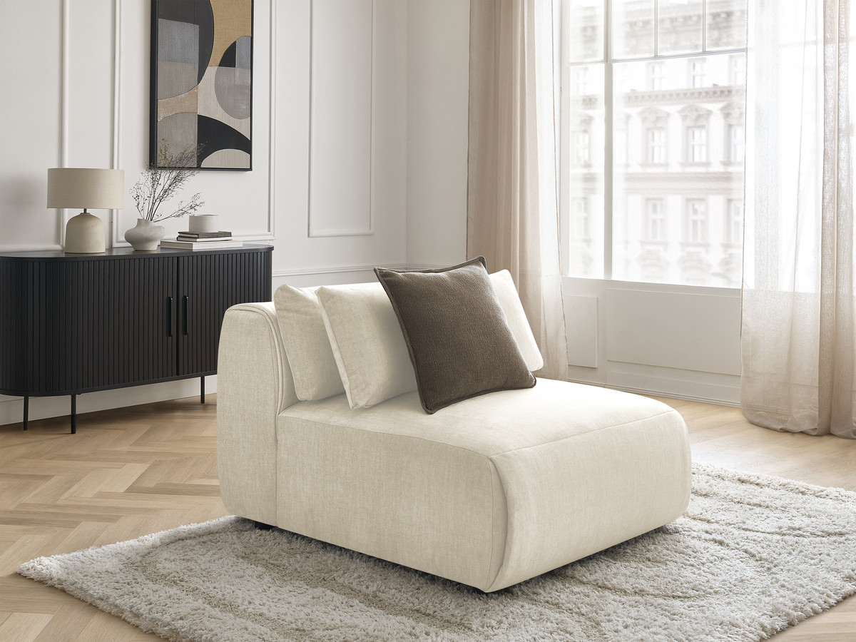 Bobochic Jana Sofamodul 1-Sitzer Samt Beige