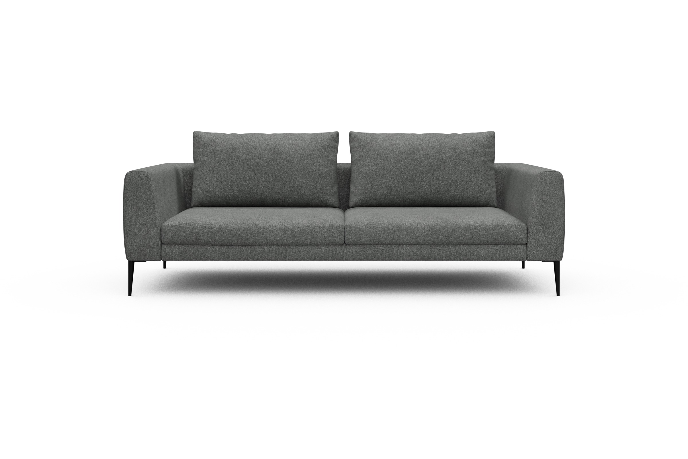 Skandi Home Sofa Paul 3-Sitzer Boucle-Ash-Grey moebelfaktor