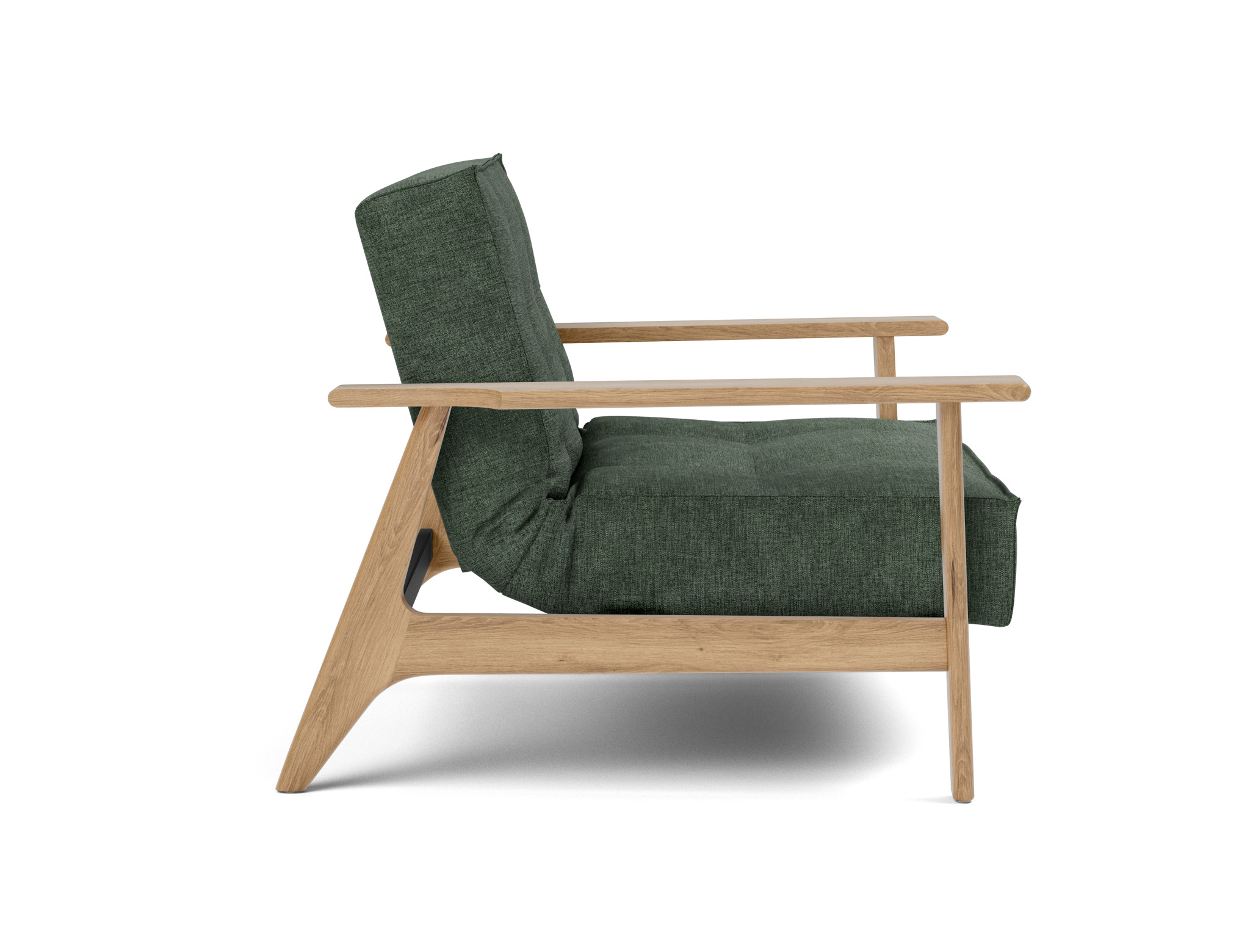Sessel Splitback Frej Flachgewebe Avella 281-Pine-Green