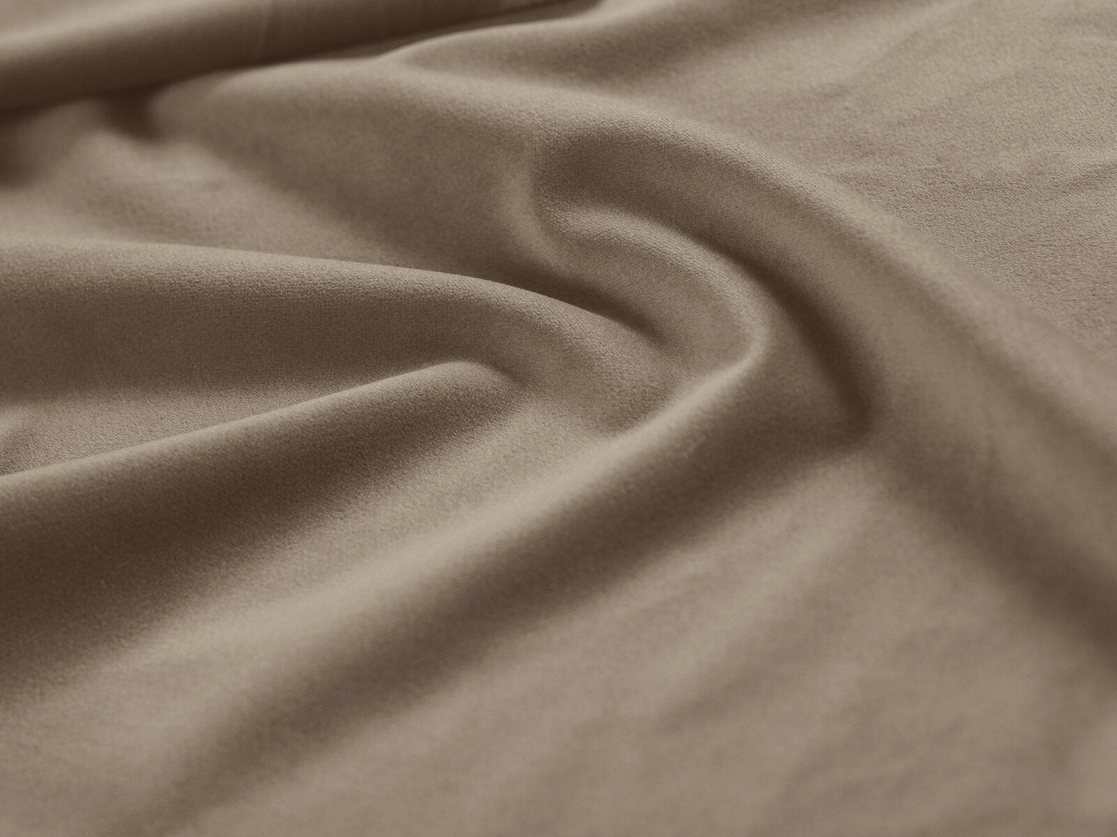 Micadoni Kaelle Ecksofa 4-Sitzer mit Schlaffunktion Links Samt Bluvel Cappuccino
