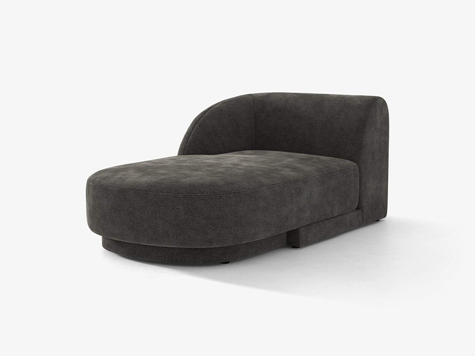Micadoni Modul Miley 2-Sitzer Chenille Eden Dunkelgrau Links