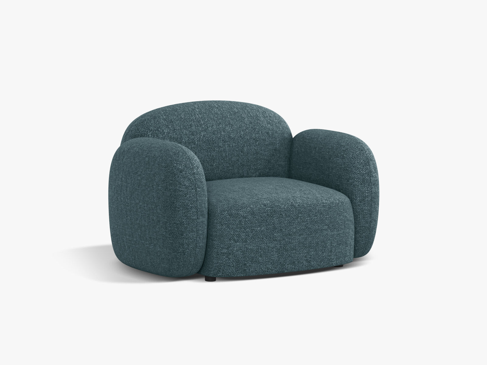 Micadoni Sessel Blair Chenille Eden Hellblau