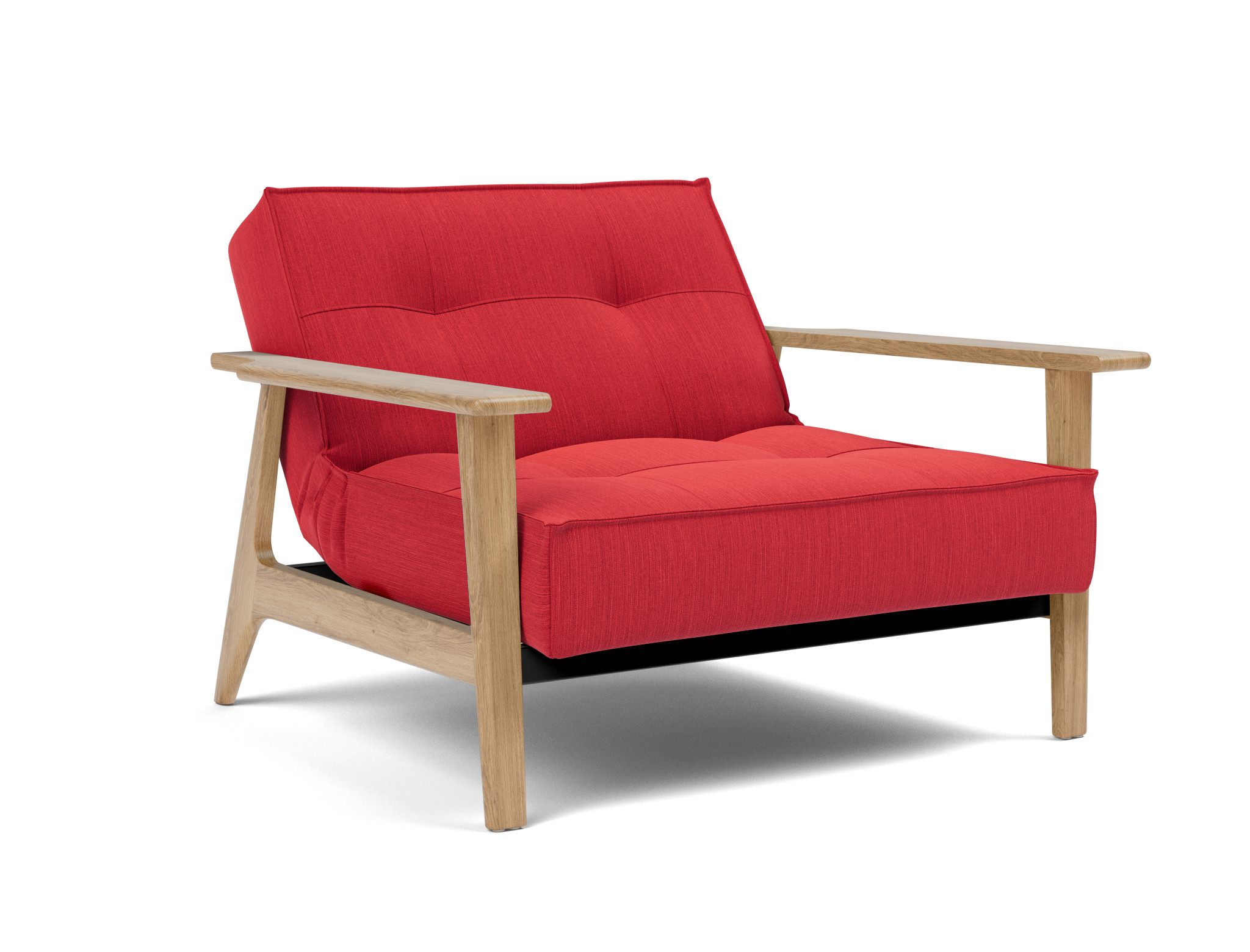 Sessel Splitback Frej Flachgewebe Elegance 511-Red