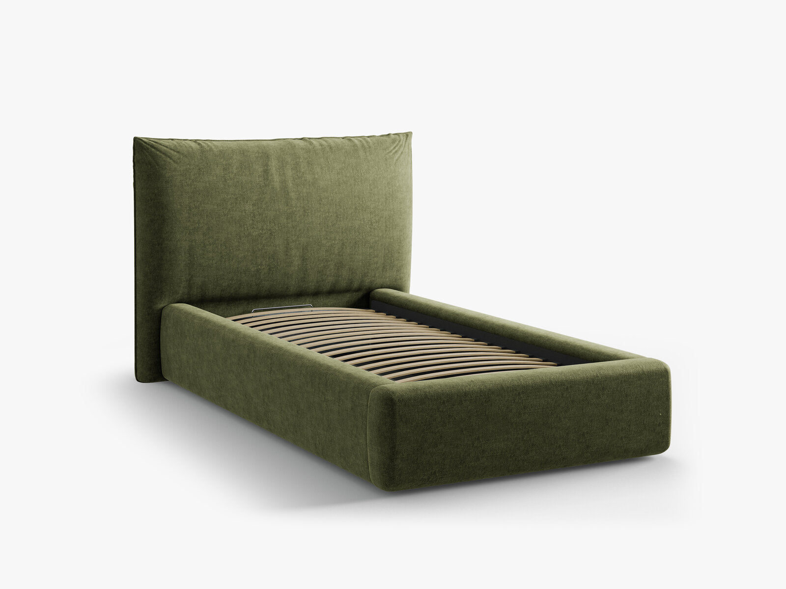 Micadoni Bett Kaelle Chenille Perfect Harmony Grün