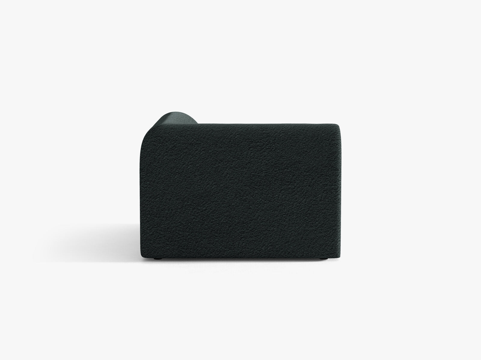 Micadoni Modul Ecke Miley Boucle Baloo Schwarz
