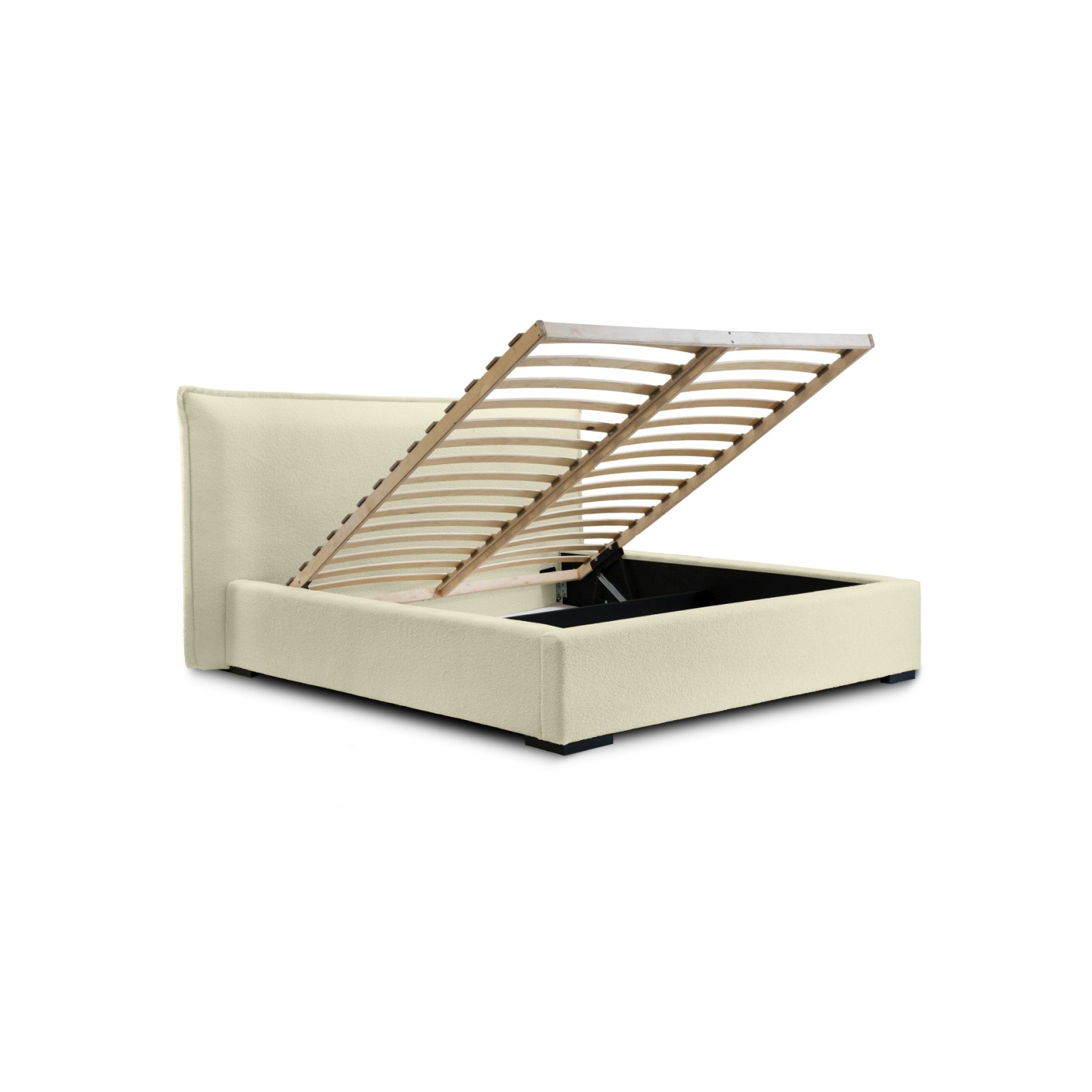 Polsterbett Renoa Boucle 180x200 mit Holzrahmen Quelle 02