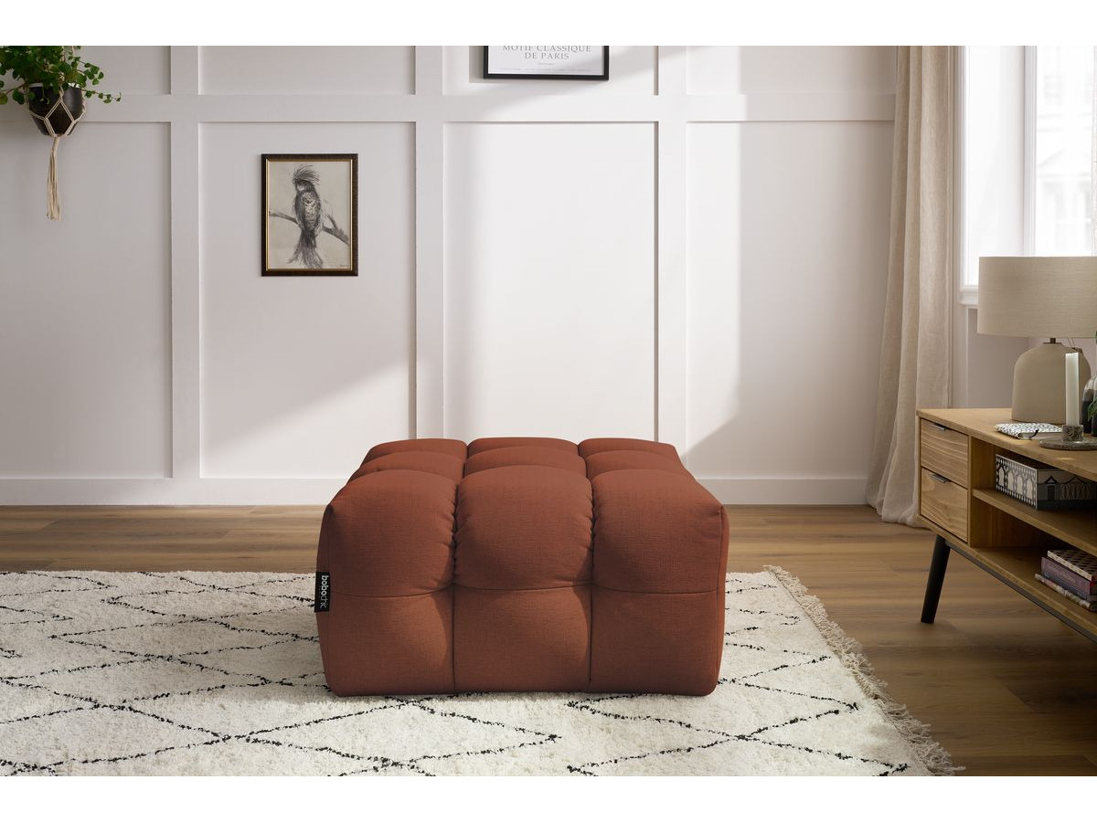 Bobochic Cloud Pouf Stoff Orange