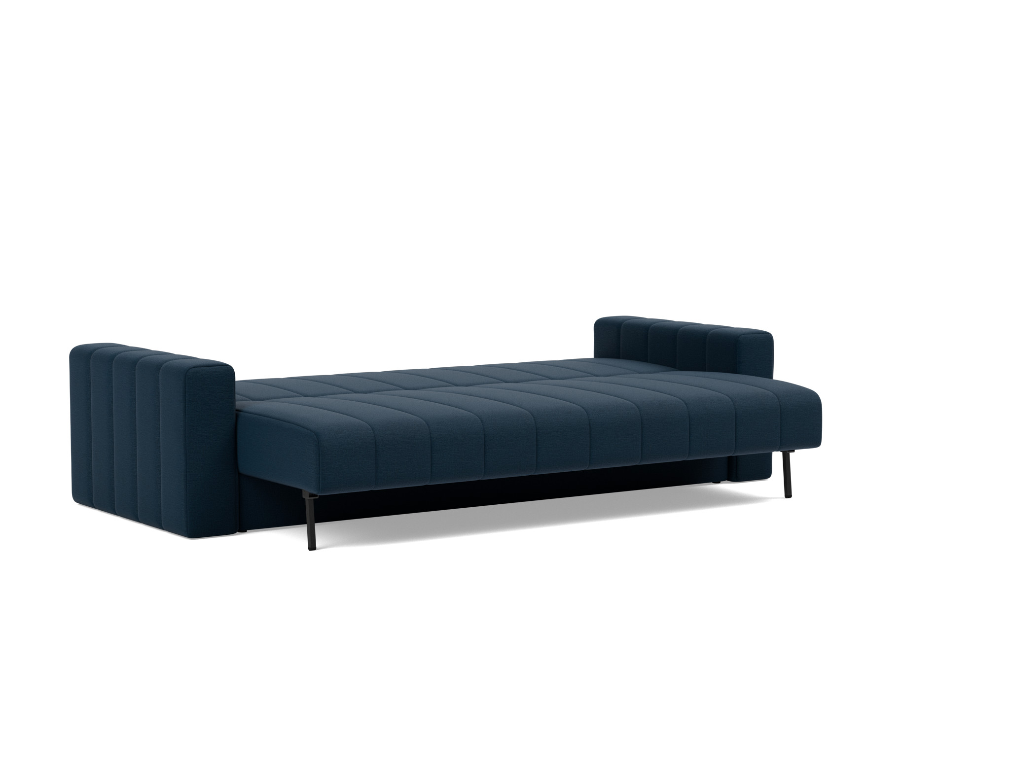 Schlafsofa Akello mit Armlehnen Flachgewebe Mixed Dance 528-Blue