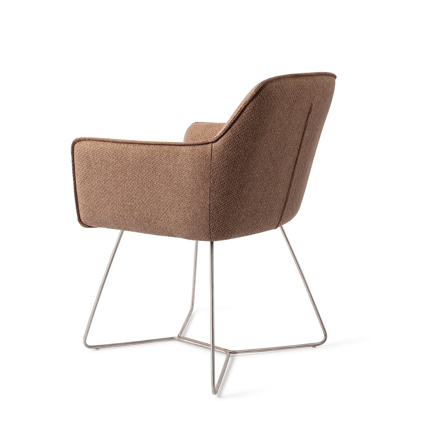 Jesper Home Esszimmerstuhl Hofu French-Toast Beehive Stahl