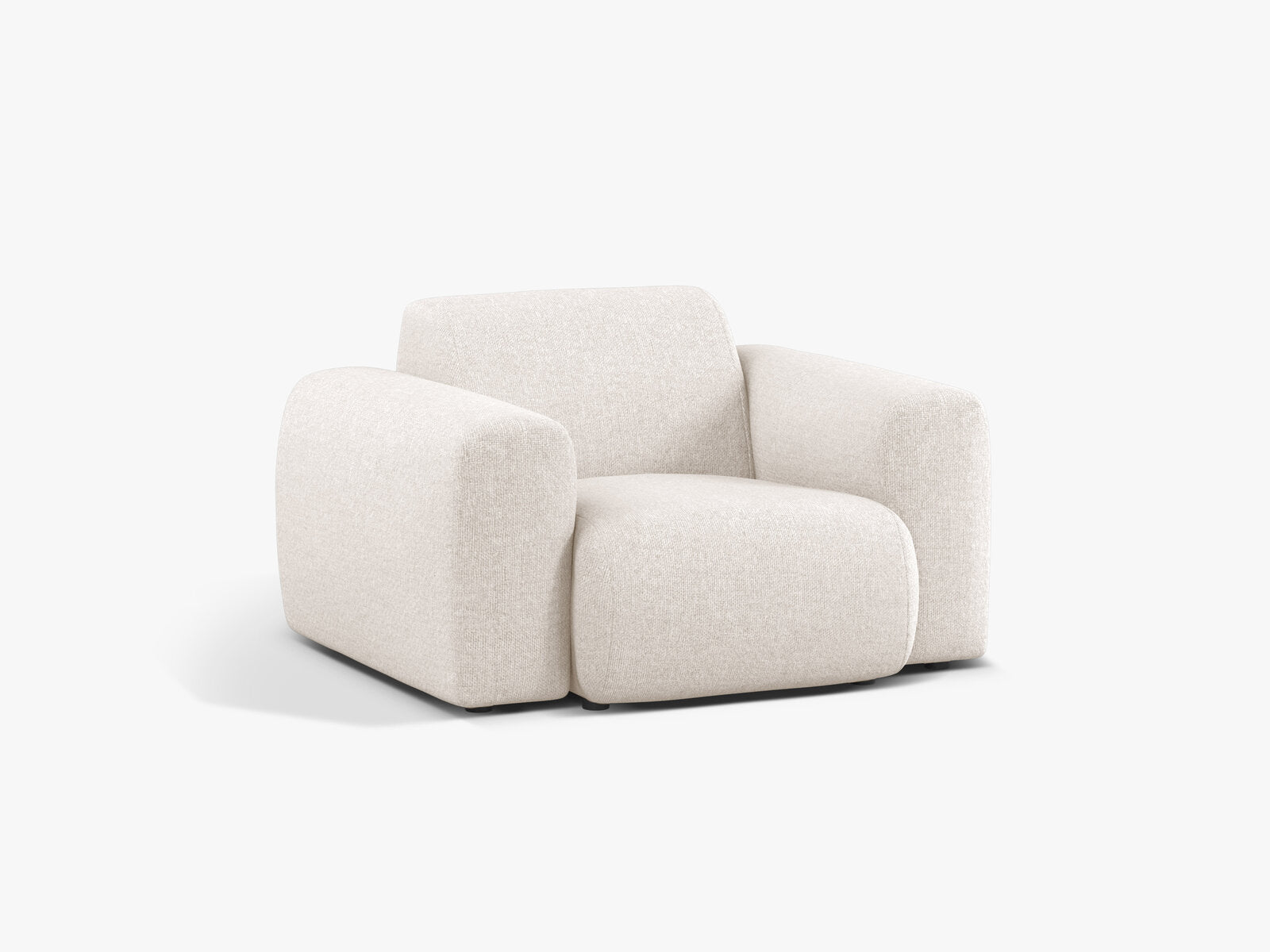 Micadoni Sessel Molino Chenille Eden Helles Beige