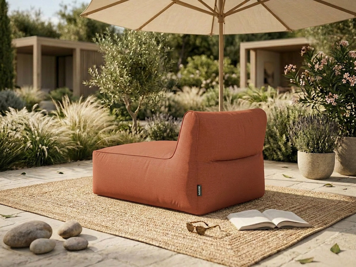 Bobochic Riviera Méridienne-Modul Stoff Orange