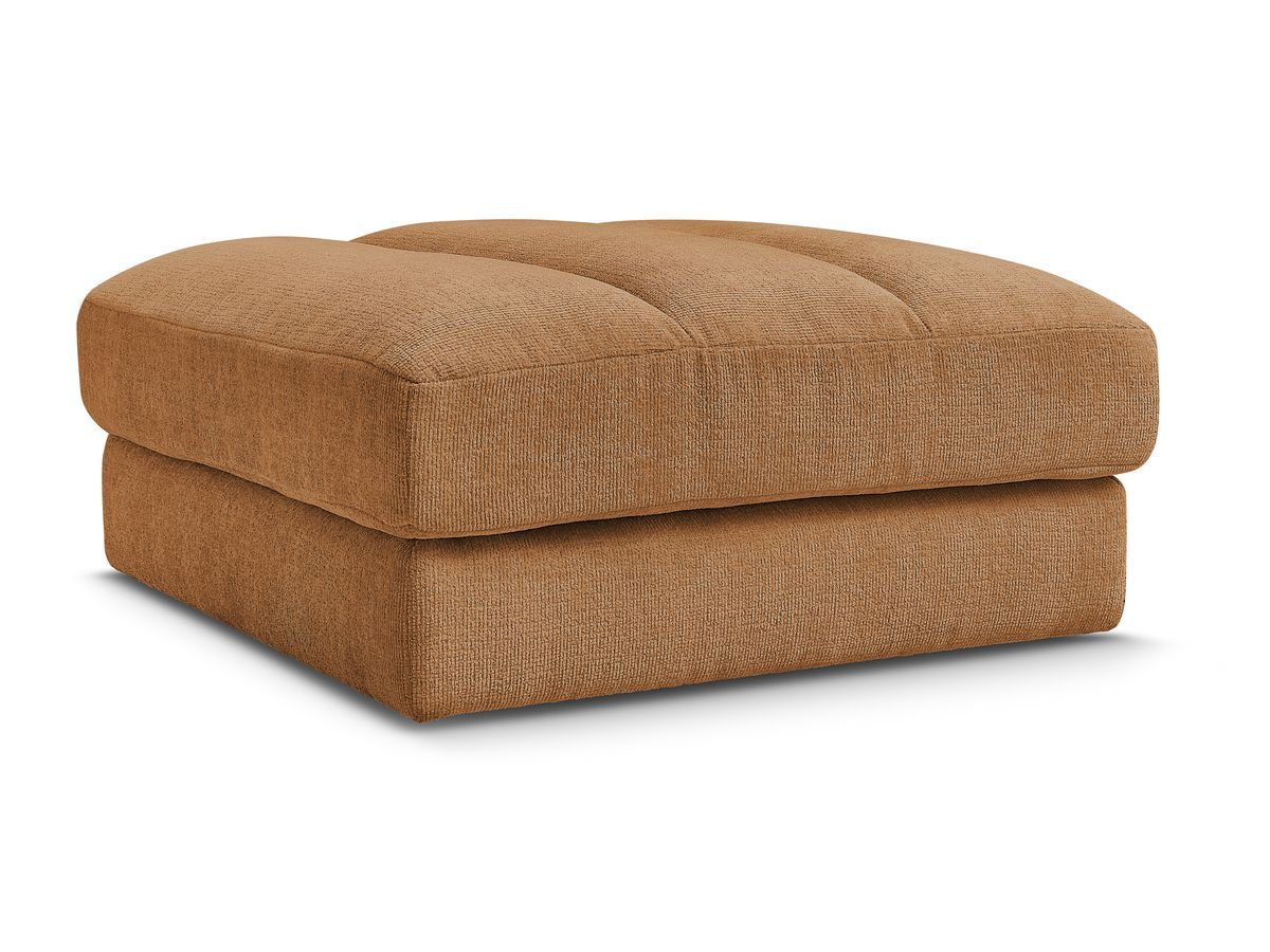 Bobochic Sierra Pouf Strukturstoff Orange