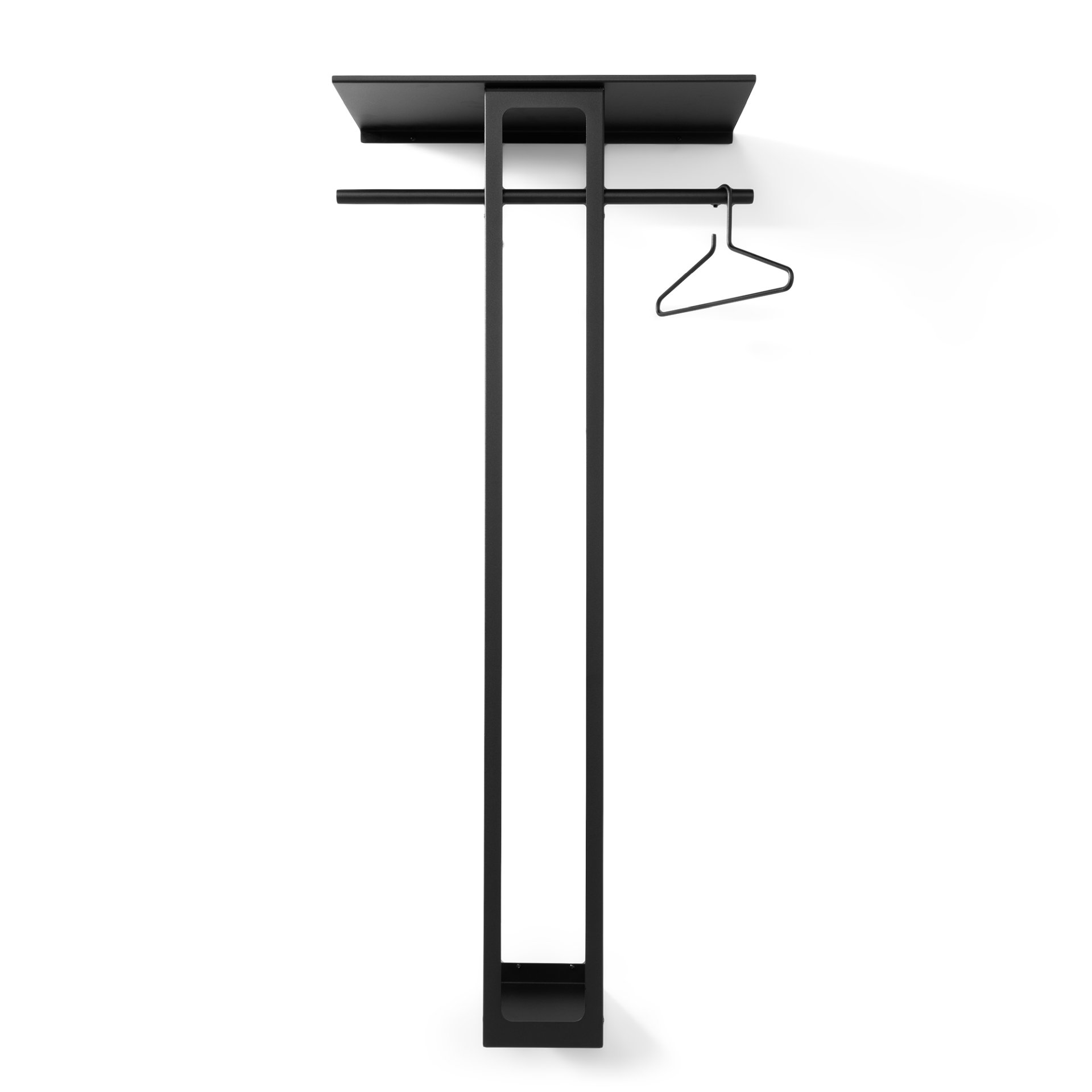Spinder Design Wandgarderobe Luno Large 70 Schwarz