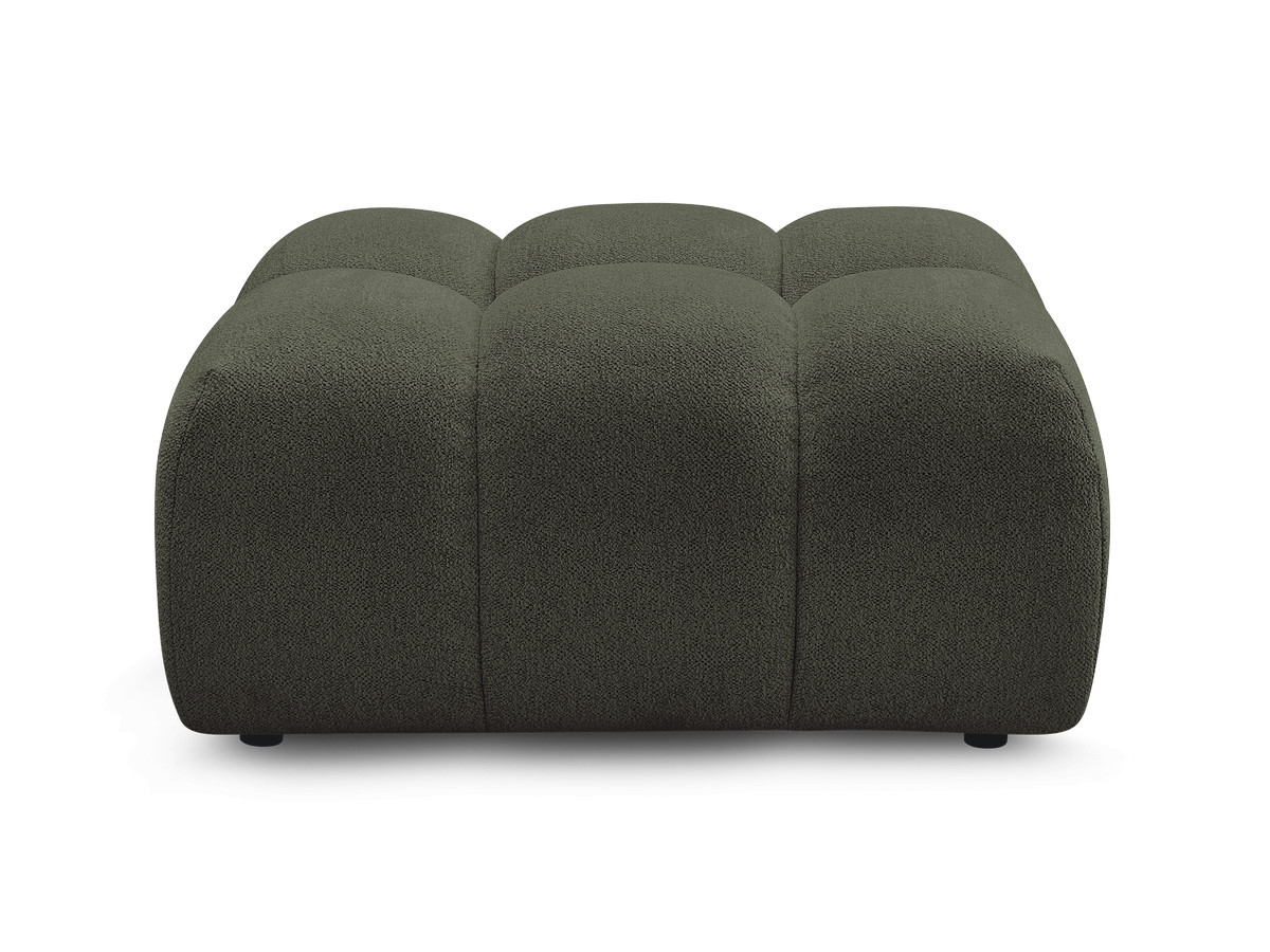 Bobochic Melisse Pouf Melange-Stoff Grün