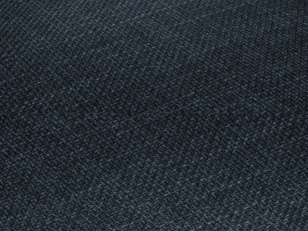 Cosmopolitan Design Sofa Siena 2-Sitzer Strukturierter Stoff Ottawa Marineblau