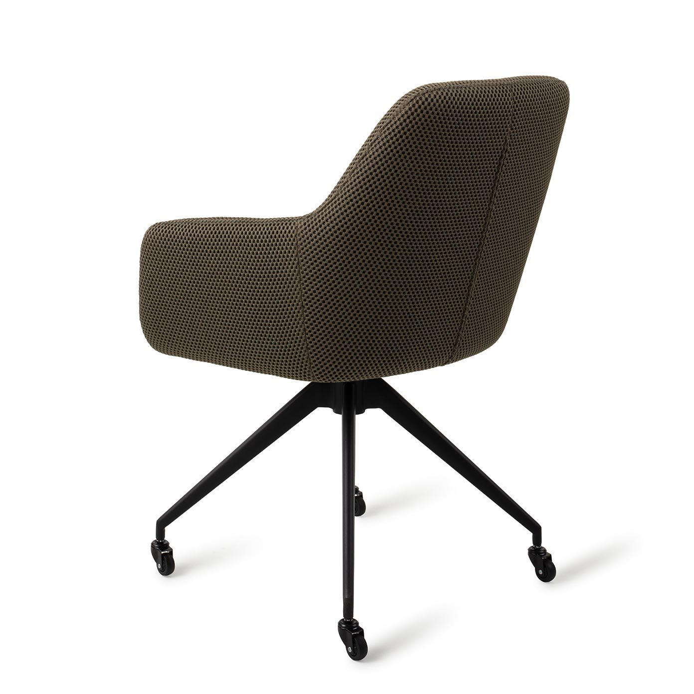 Jesper Home Esszimmerstuhl Hiroo Jungle Jewel Glide Schwarz