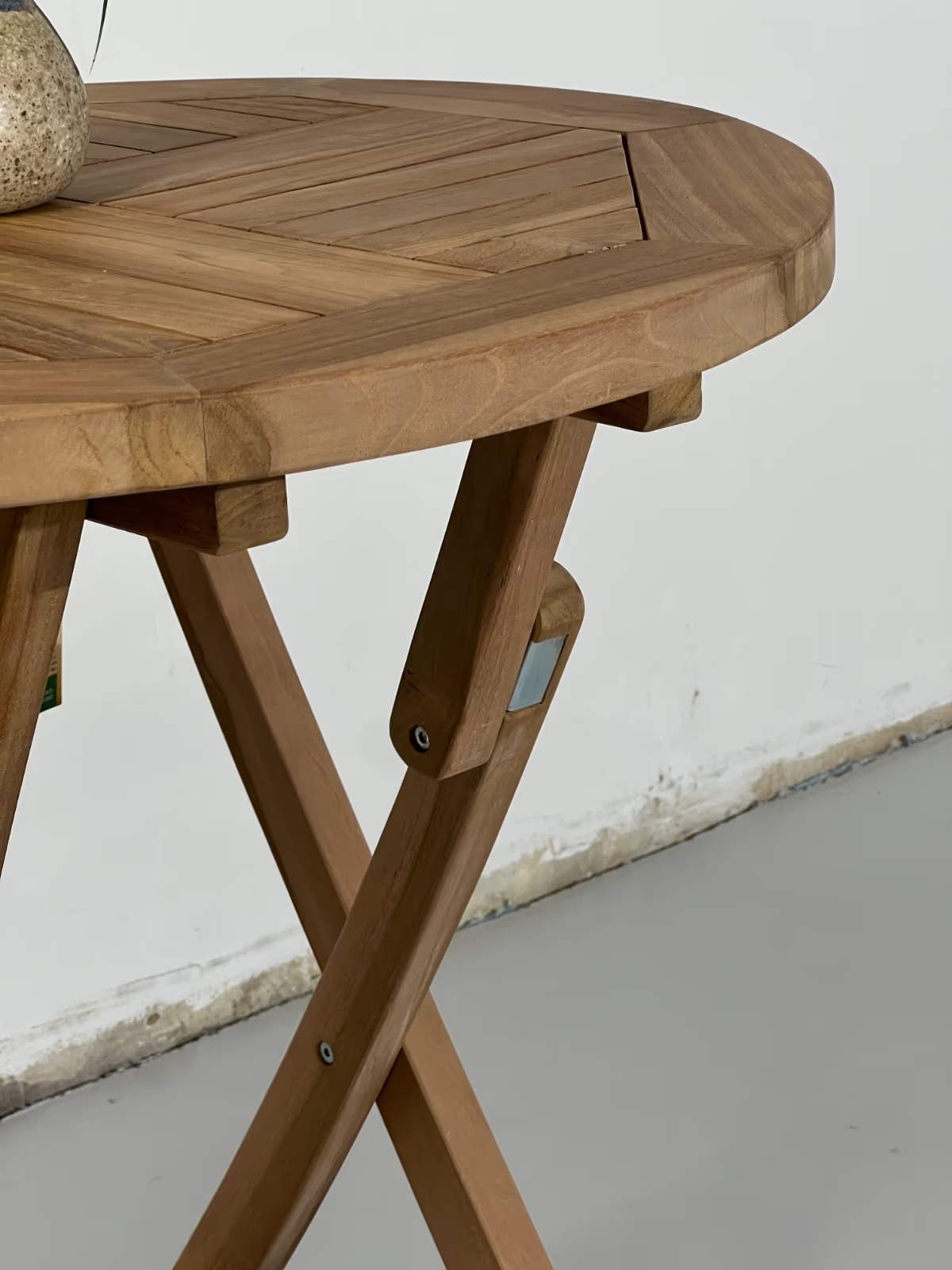 Sunny Smart Klapptisch York rund Teakholz natur 70cm