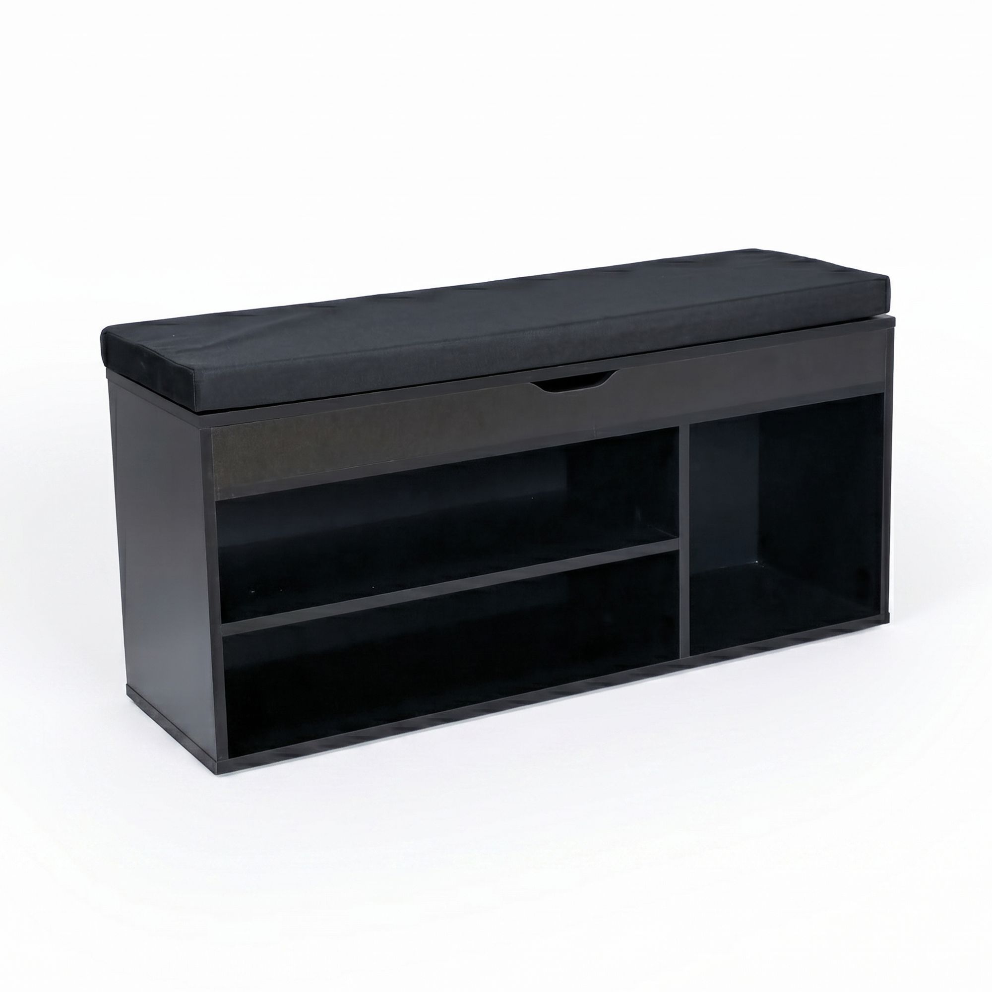 Schuhbank Verran Schwarz 104 × 32 × 51 cm