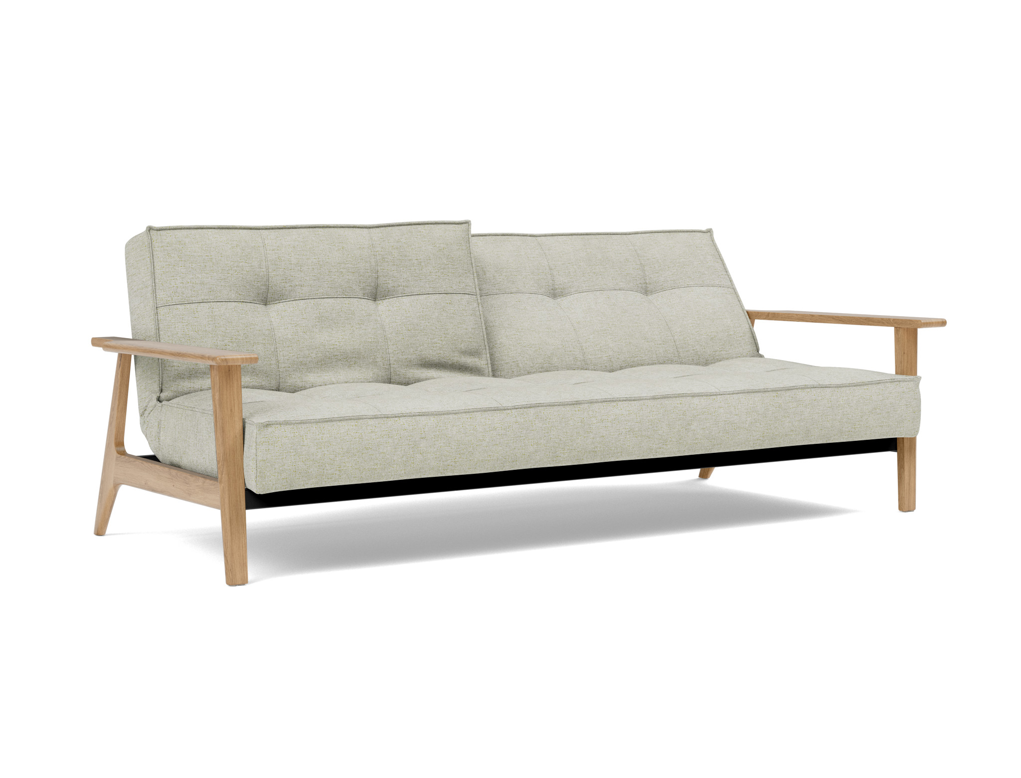 Schlafsofa Splitback Frej Flachgewebe Avella 280-Sand