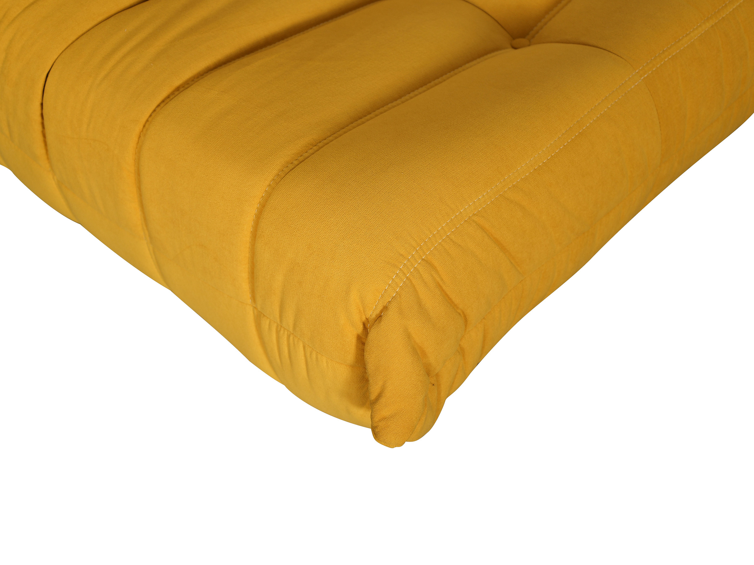 Livin Hill Set Nua: Sessel 87 cm + Fußhocker Senfgelb